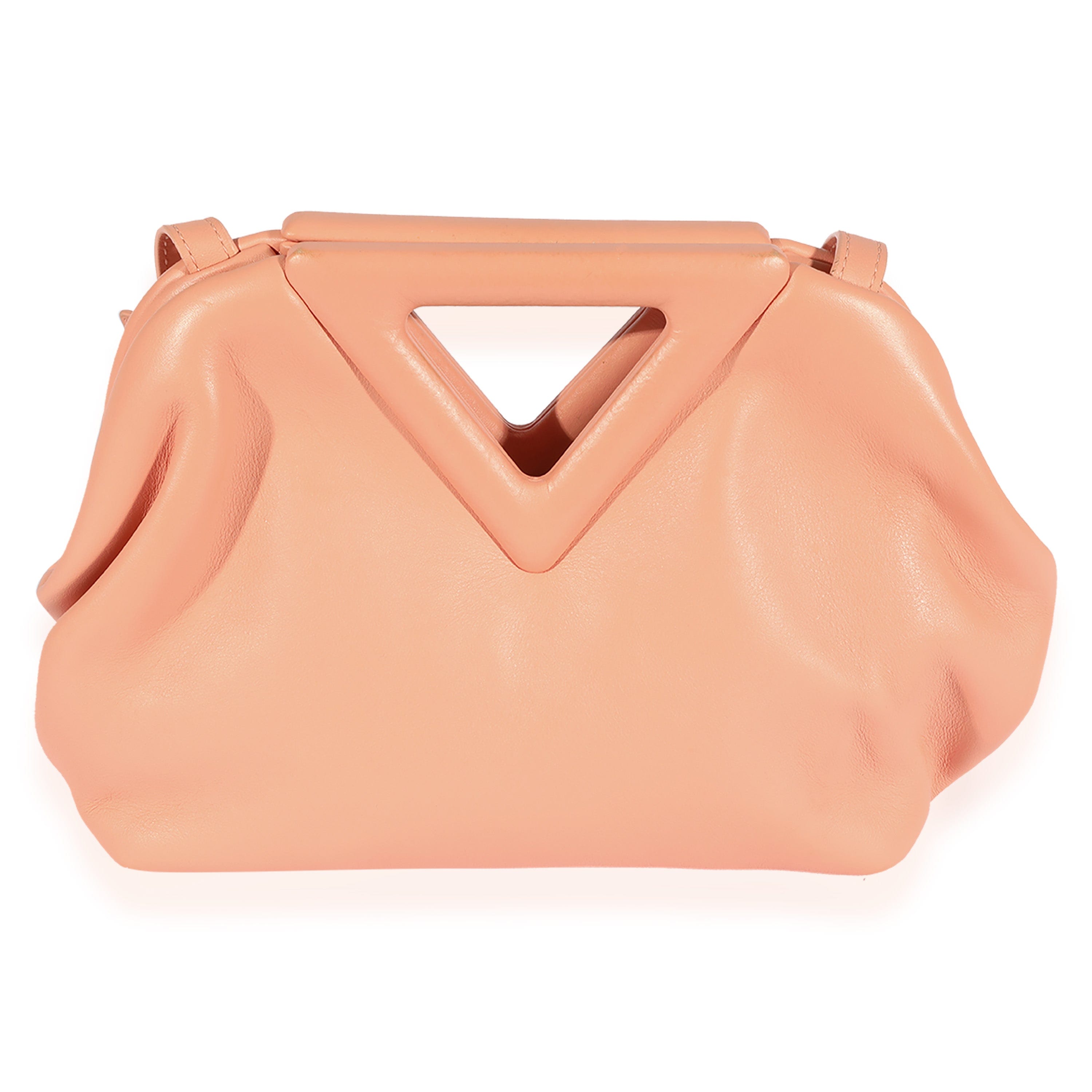 Bottega Veneta Bottega Veneta Peachy Calfskin Small The Point Bag