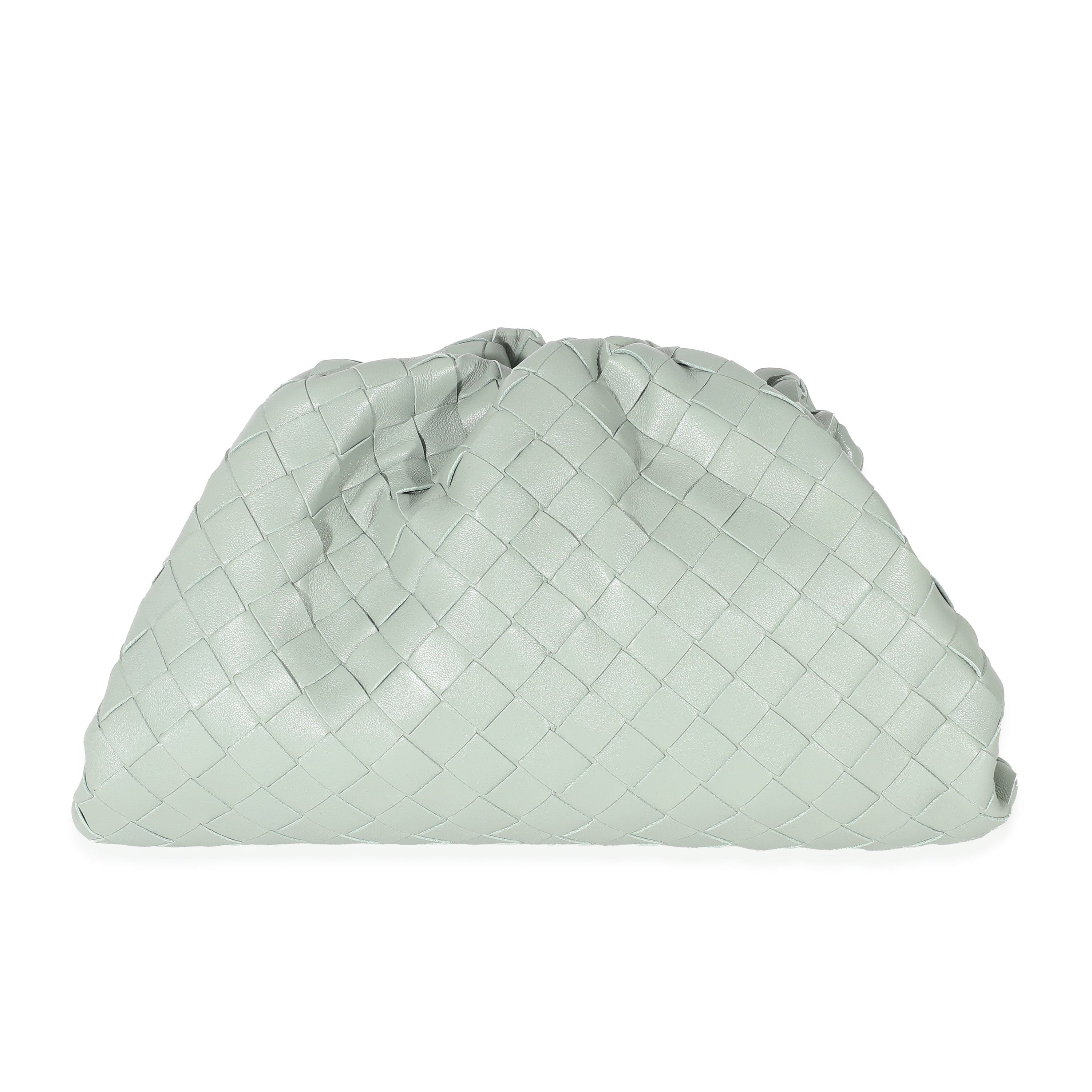 Bottega Veneta Bottega Veneta Sage Intrecciato Teen Pouch