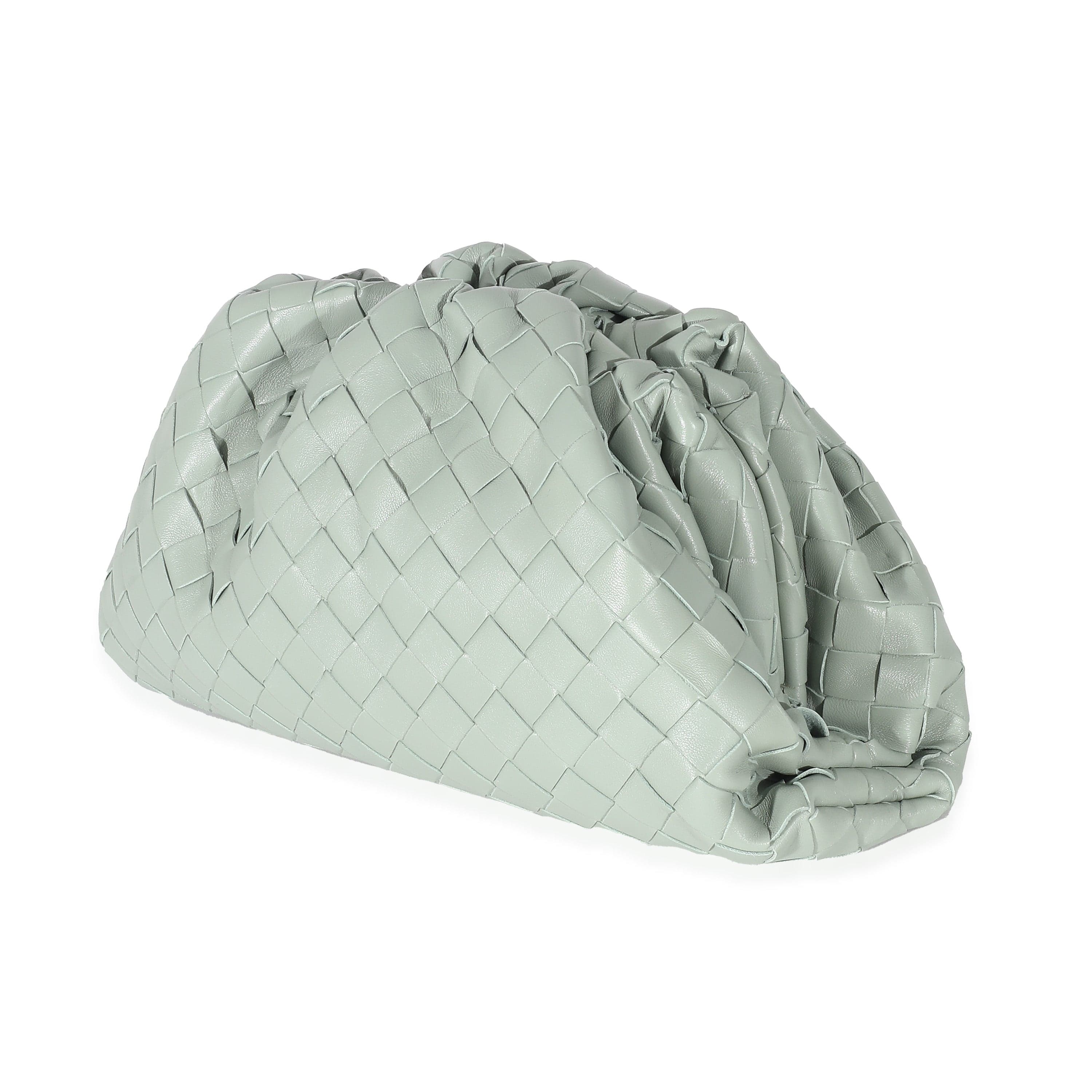 Bottega Veneta Bottega Veneta Sage Intrecciato Teen Pouch