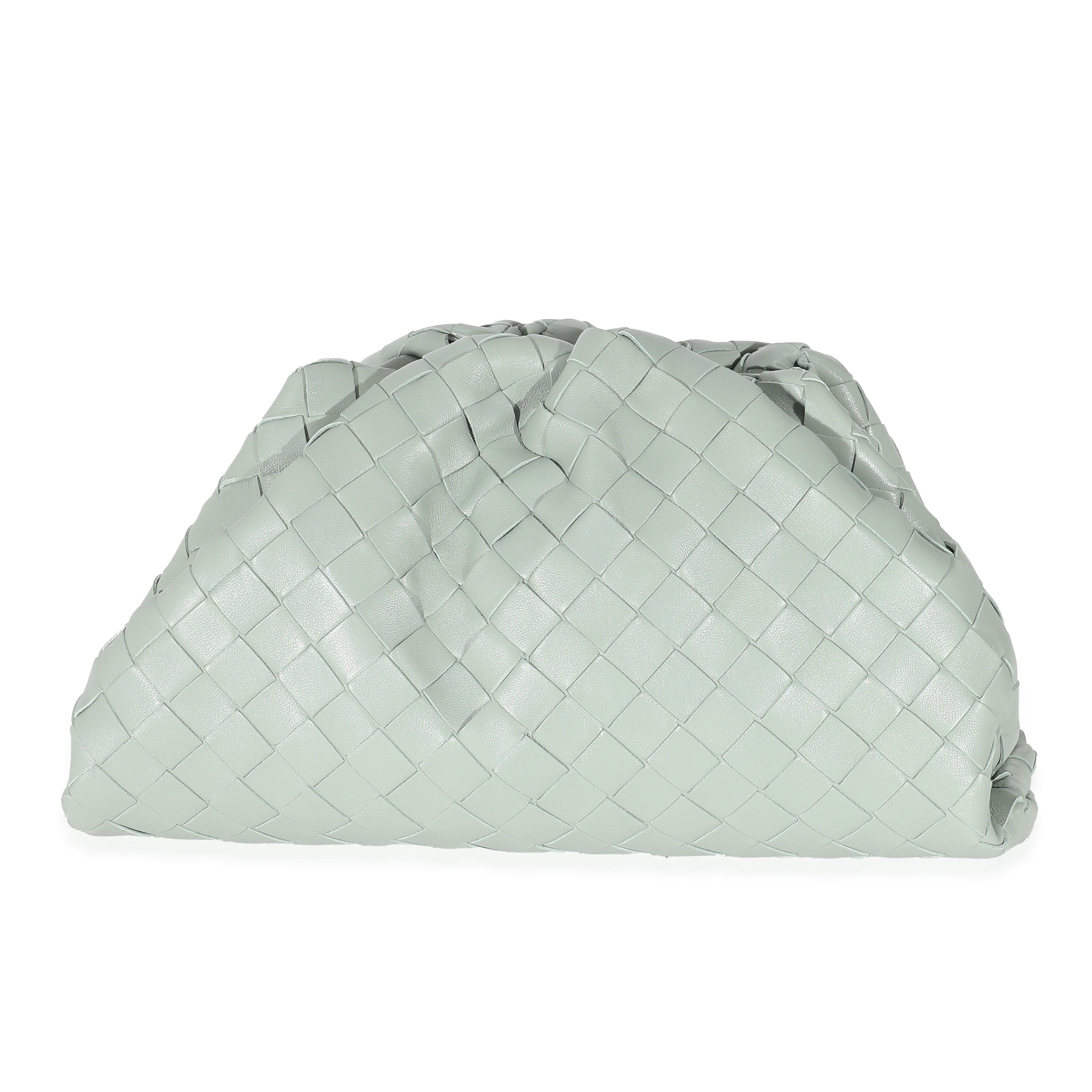 Bottega Veneta Bottega Veneta Sage Intrecciato Teen Pouch