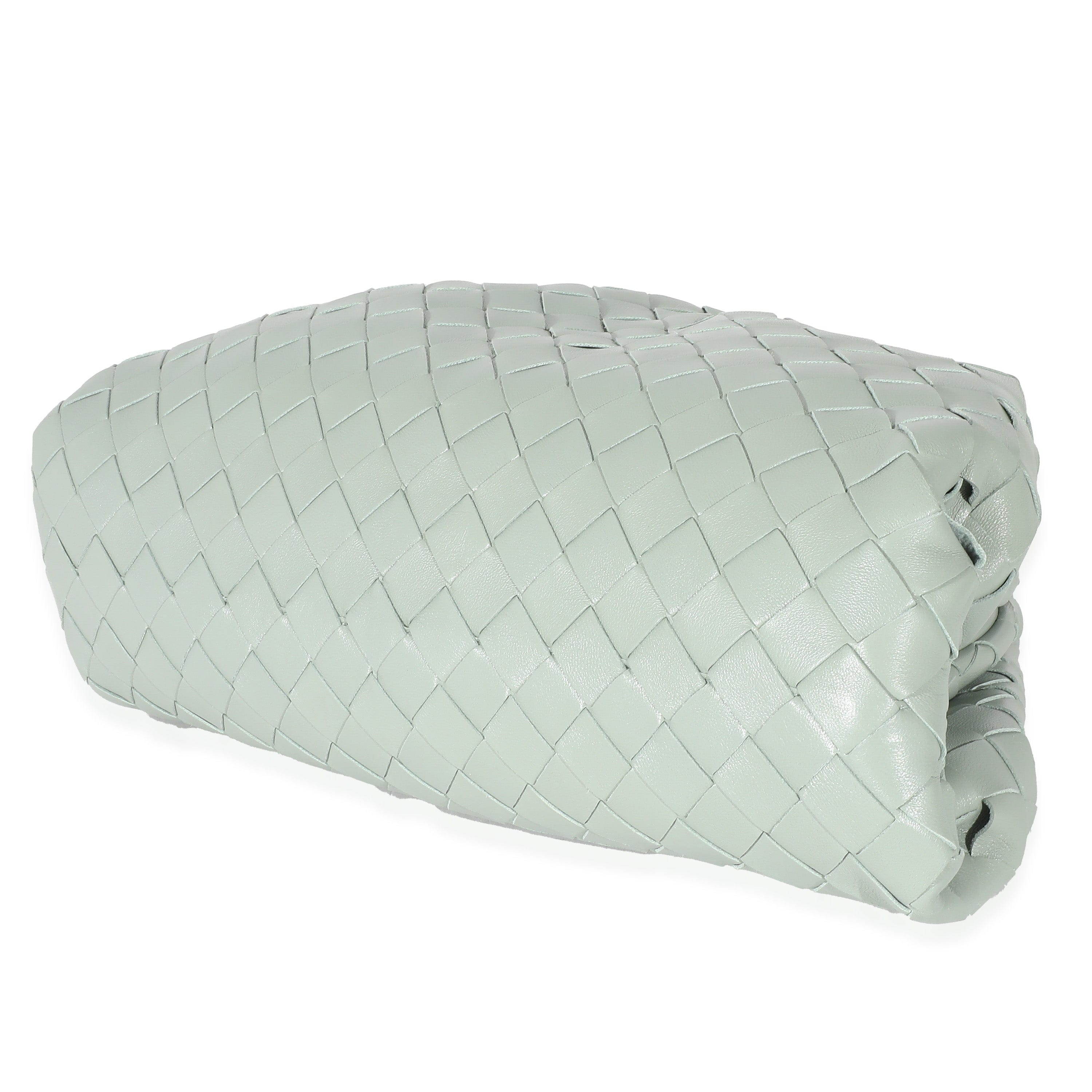 Bottega Veneta Bottega Veneta Sage Intrecciato Teen Pouch