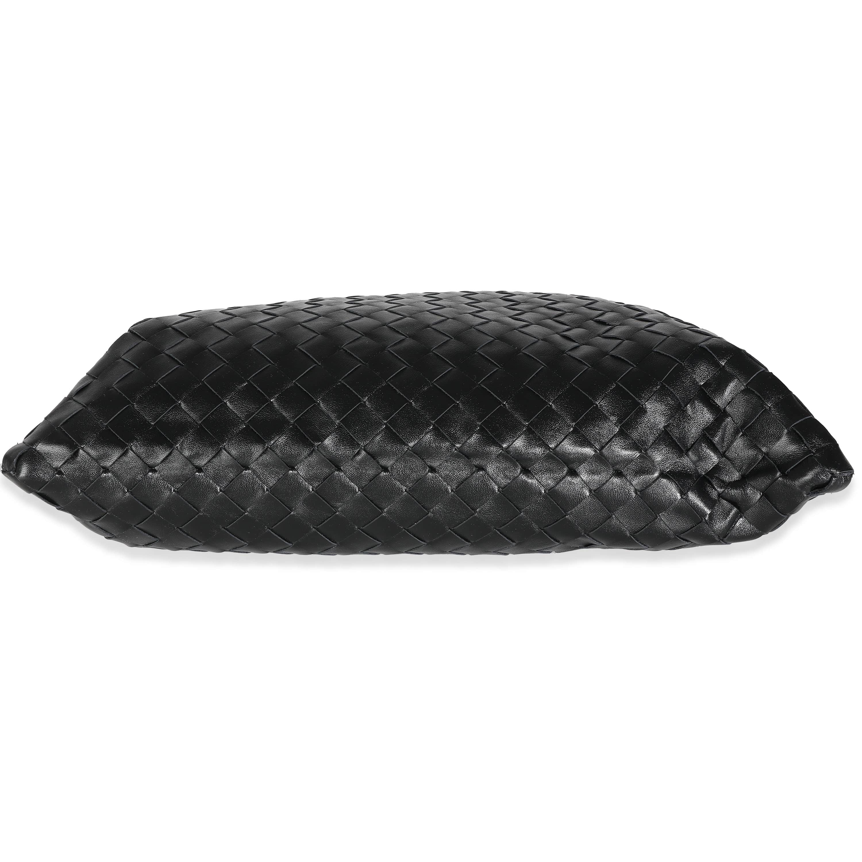 Bottega Veneta BV Black Intrecciato Small Hop Hobo