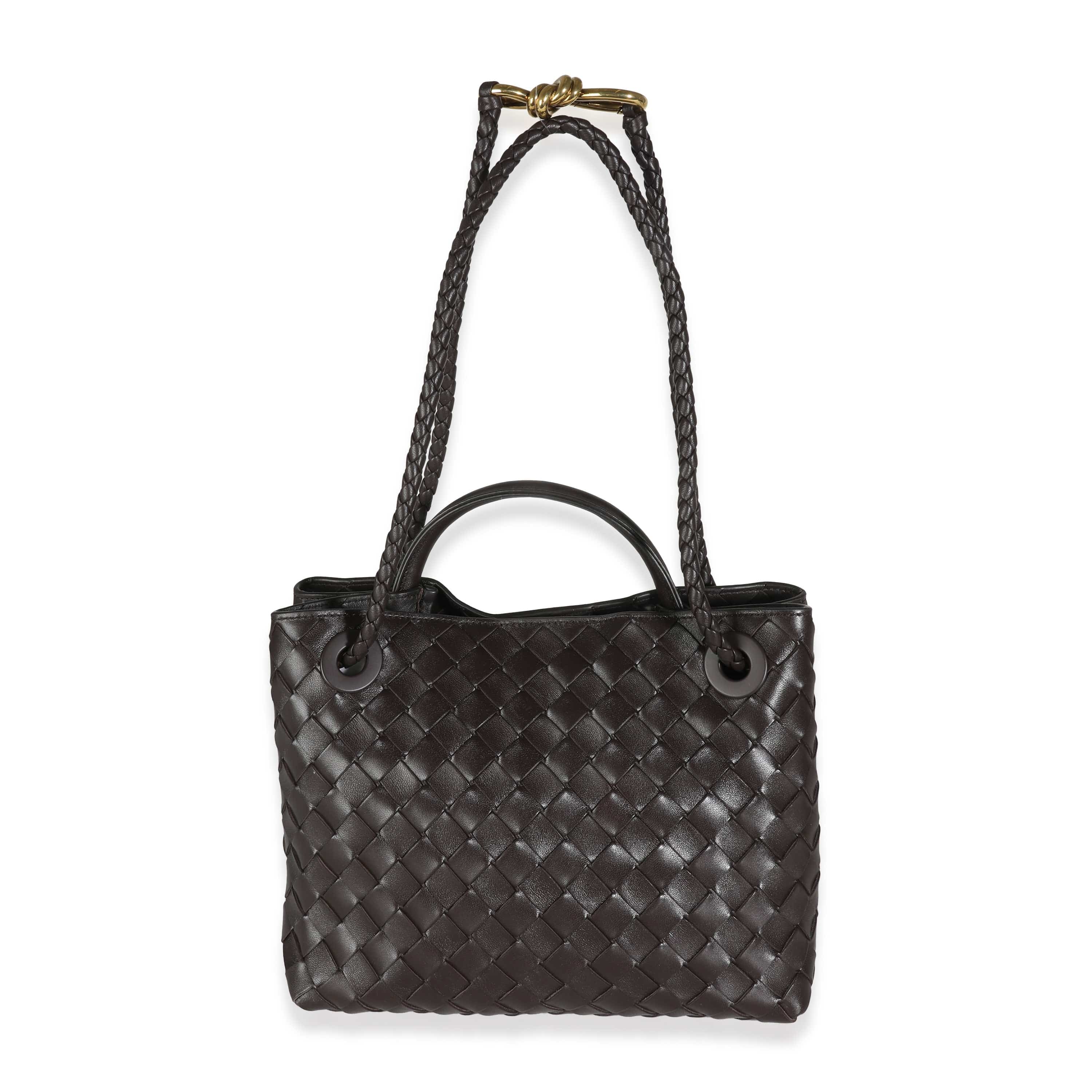 Bottega Veneta Fondant Nappa Intrecciato Small Andiamo Bag