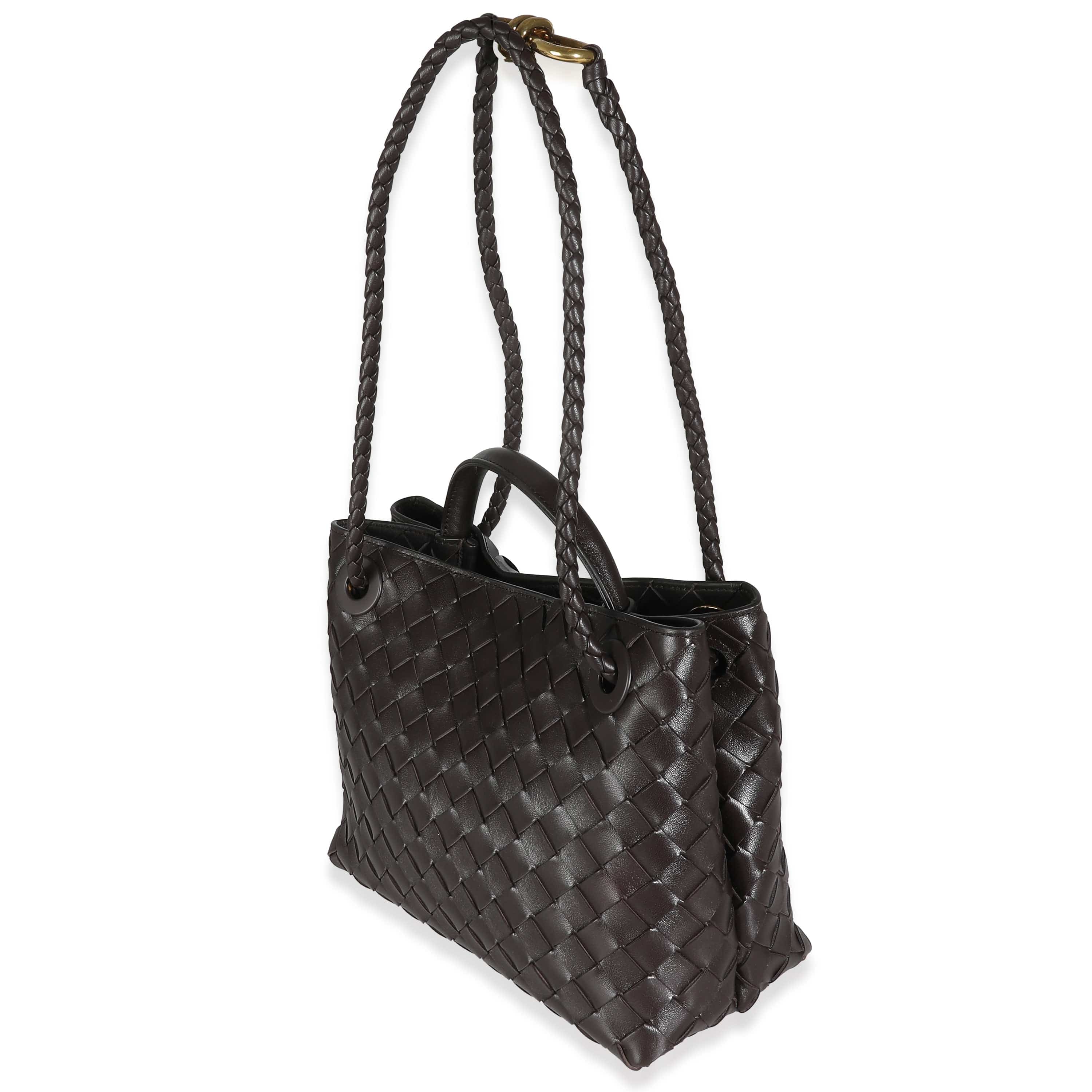 Bottega Veneta Fondant Nappa Intrecciato Small Andiamo Bag