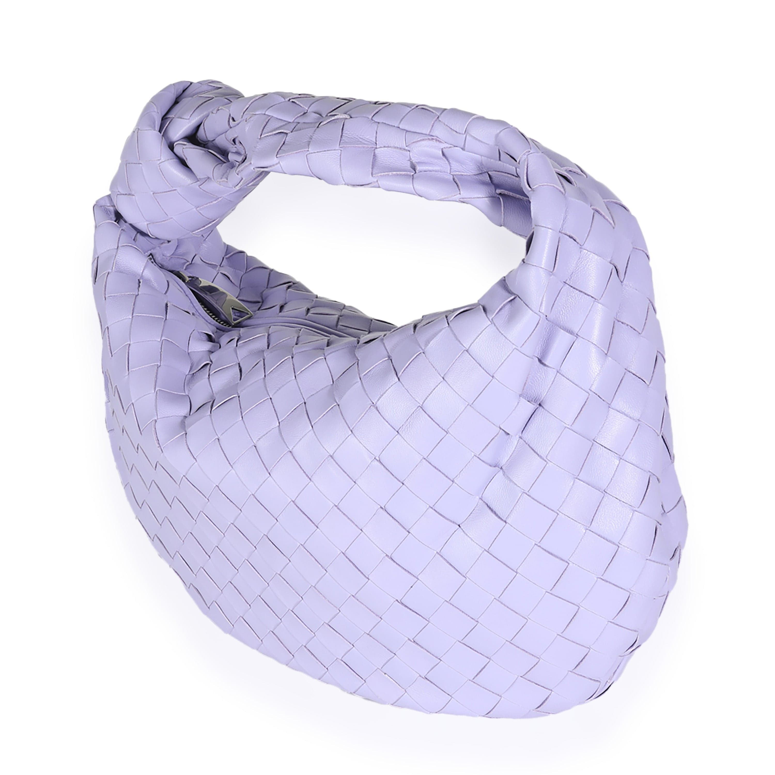 Bottega Veneta Lavender Intrecciato Nappa Teen Jodie