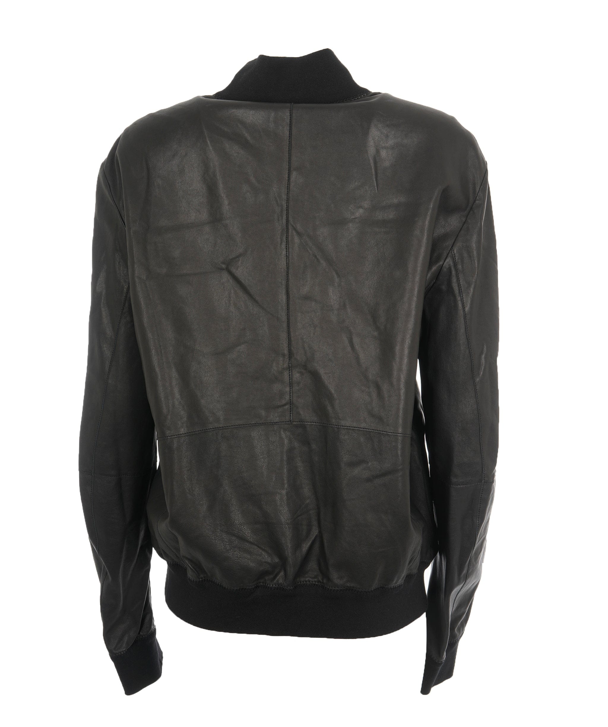 Bottega Veneta Bottega Veneta Black Leather Jacket size 54 AGC1656