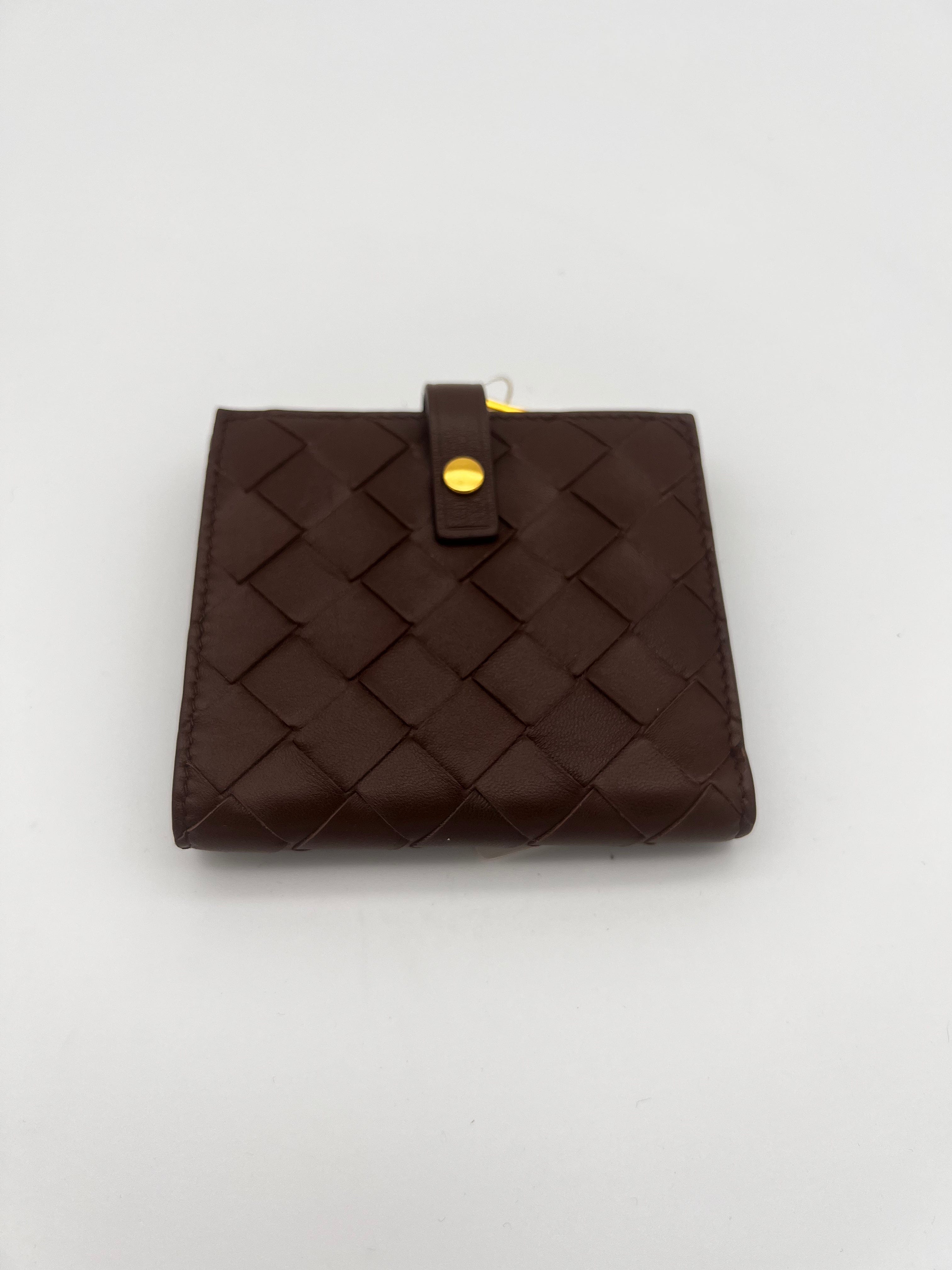 Bottega Veneta Bottega Brown Pop Lock Wallet KRC13630-FD