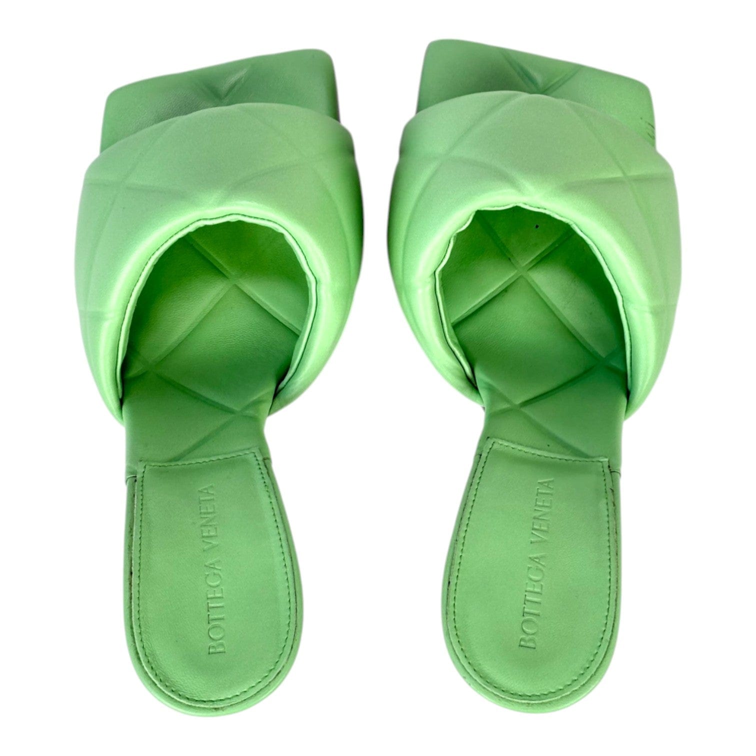 Bottega Venetta Bottega Veneta Green Sandals Shoes #37