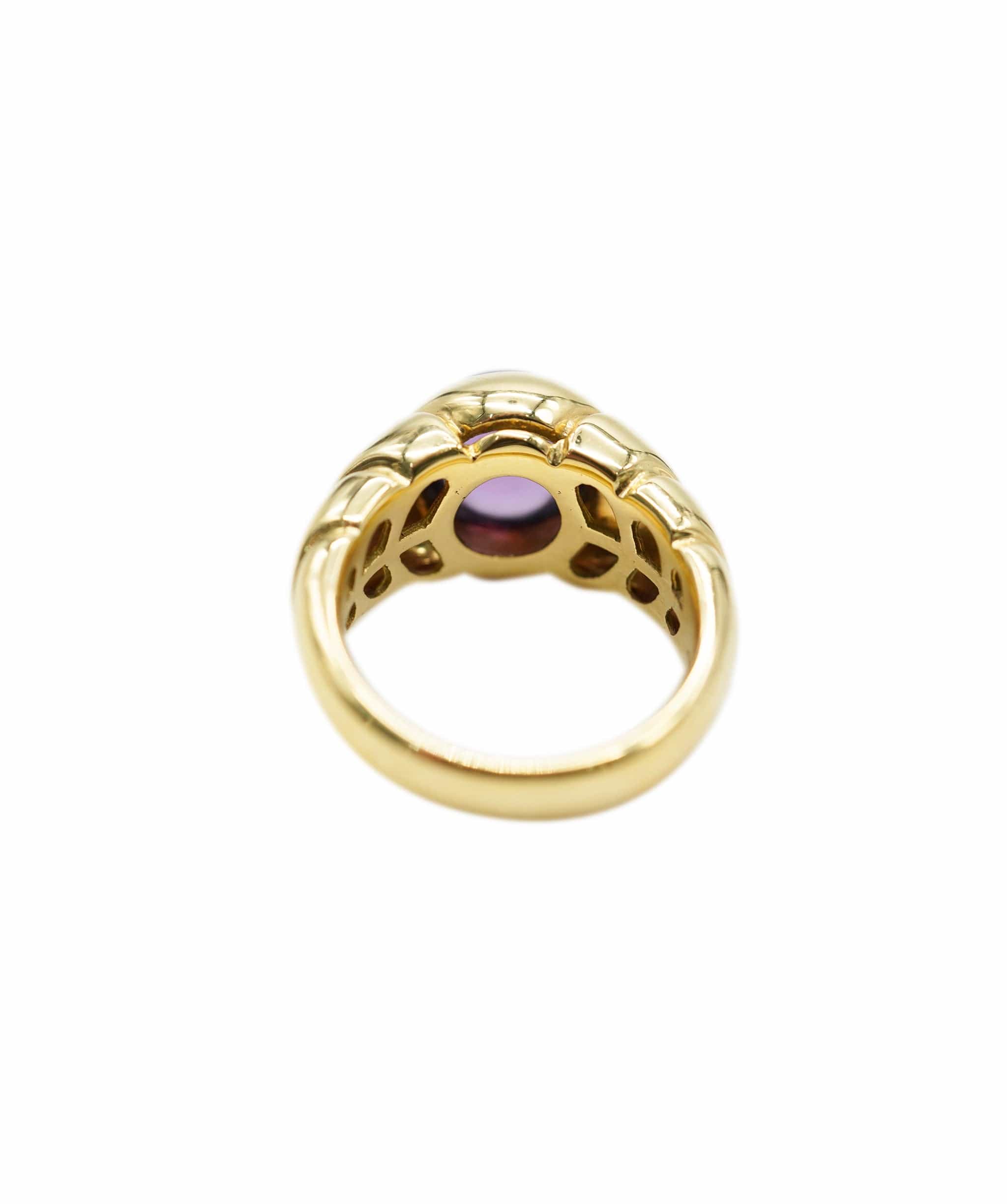 Bulgari Bulgari Amethyst Ring 52  - AJC0666