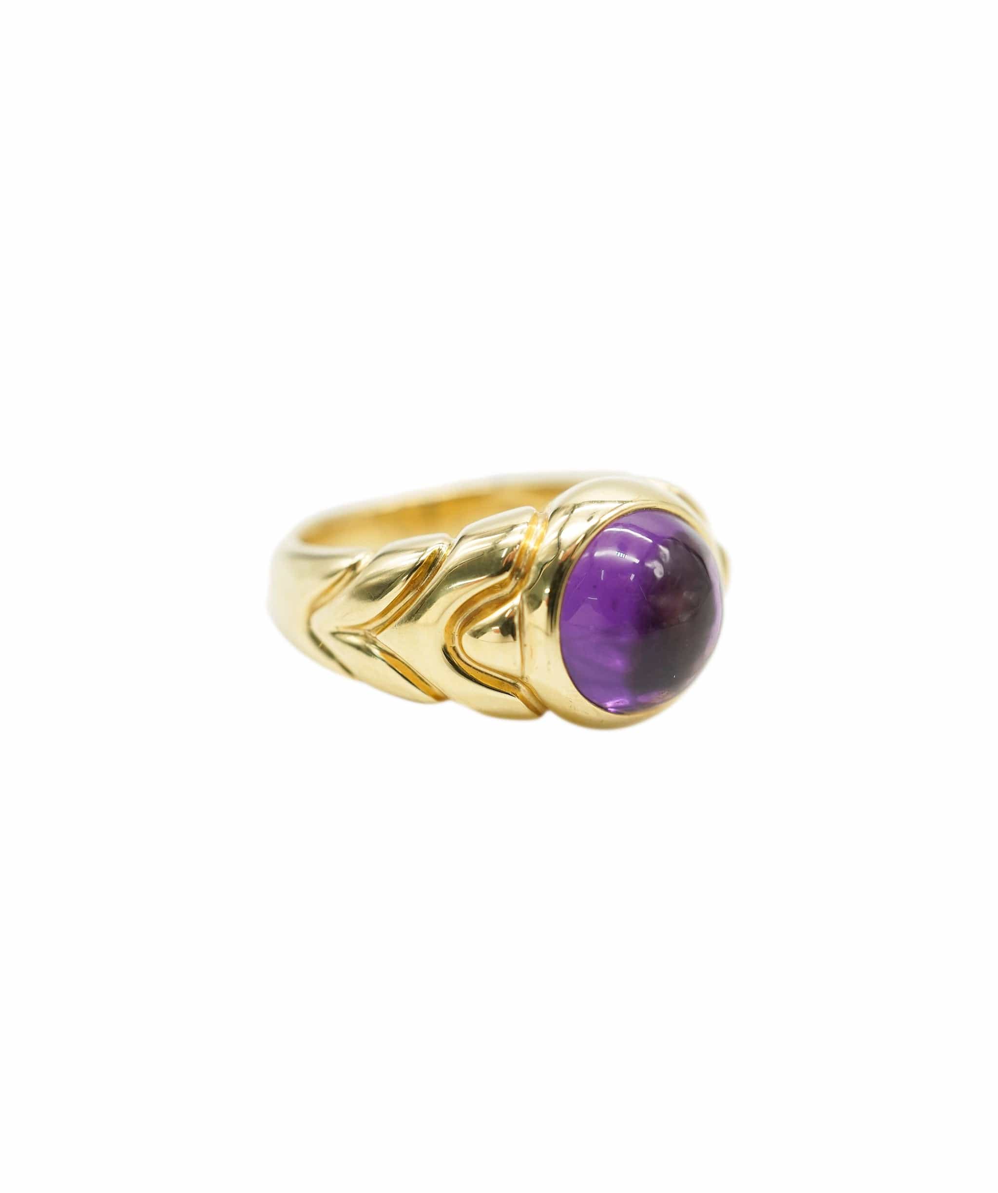 Bulgari Bulgari Amethyst Ring 52  - AJC0666