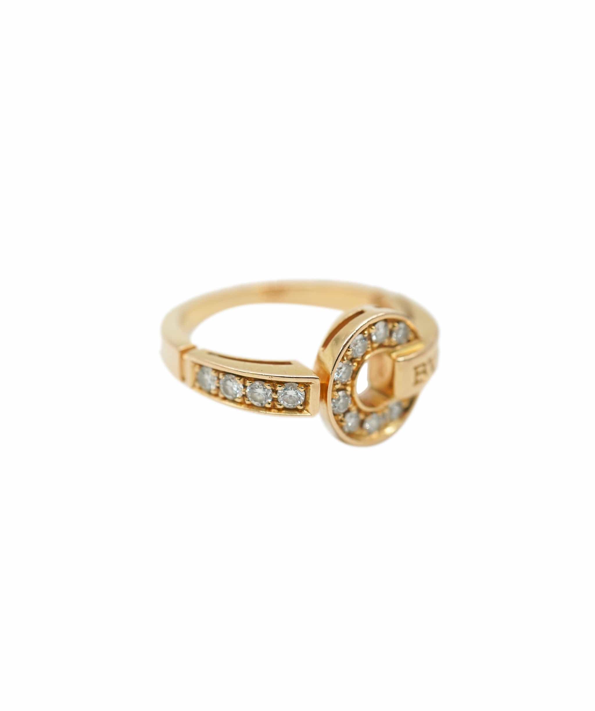 Bulgari Bulgari Diamond Rose Gold Ring  ALC1303