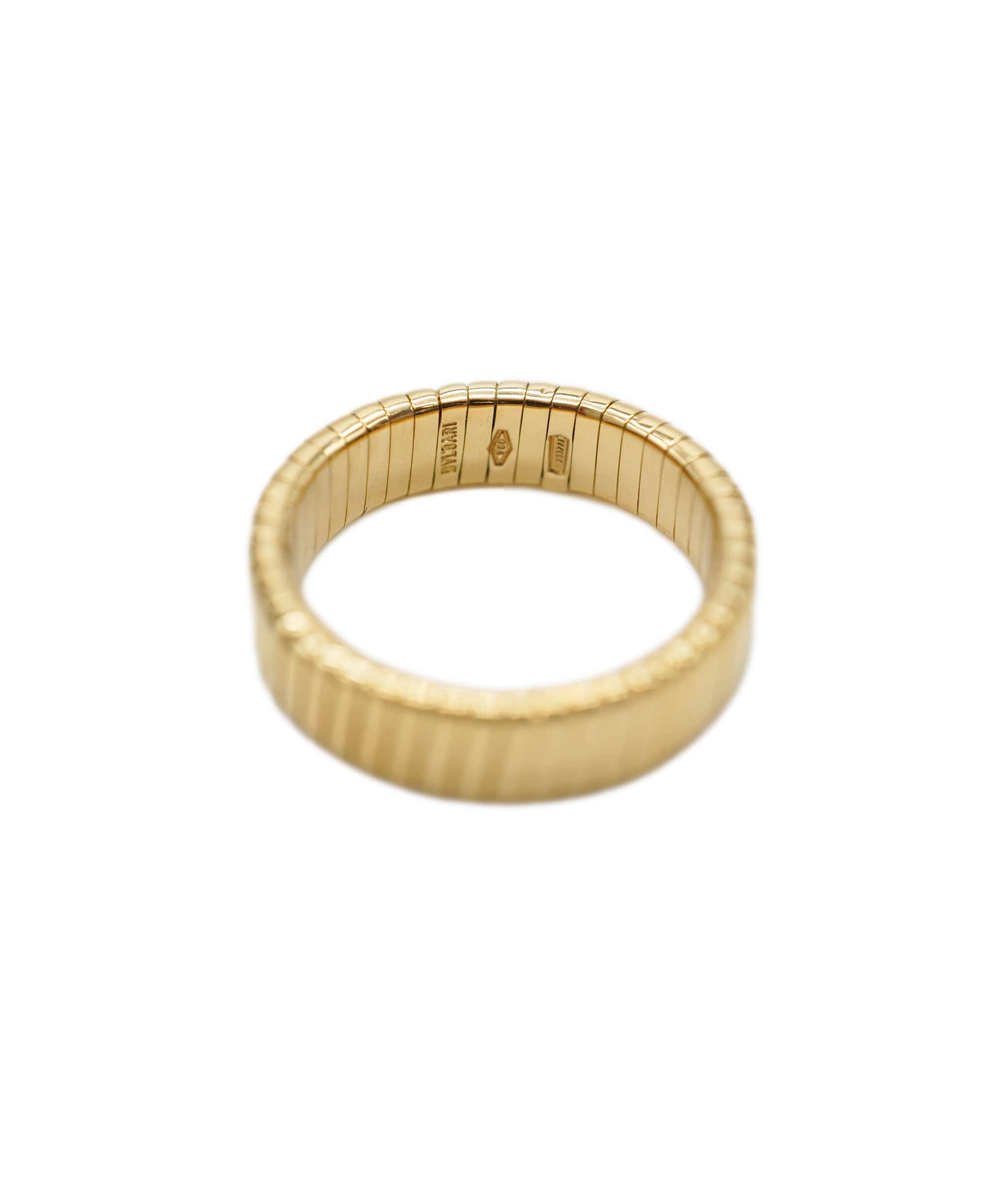 Bulgari Bulgari yellow gold Tubogas Ring ASL10339