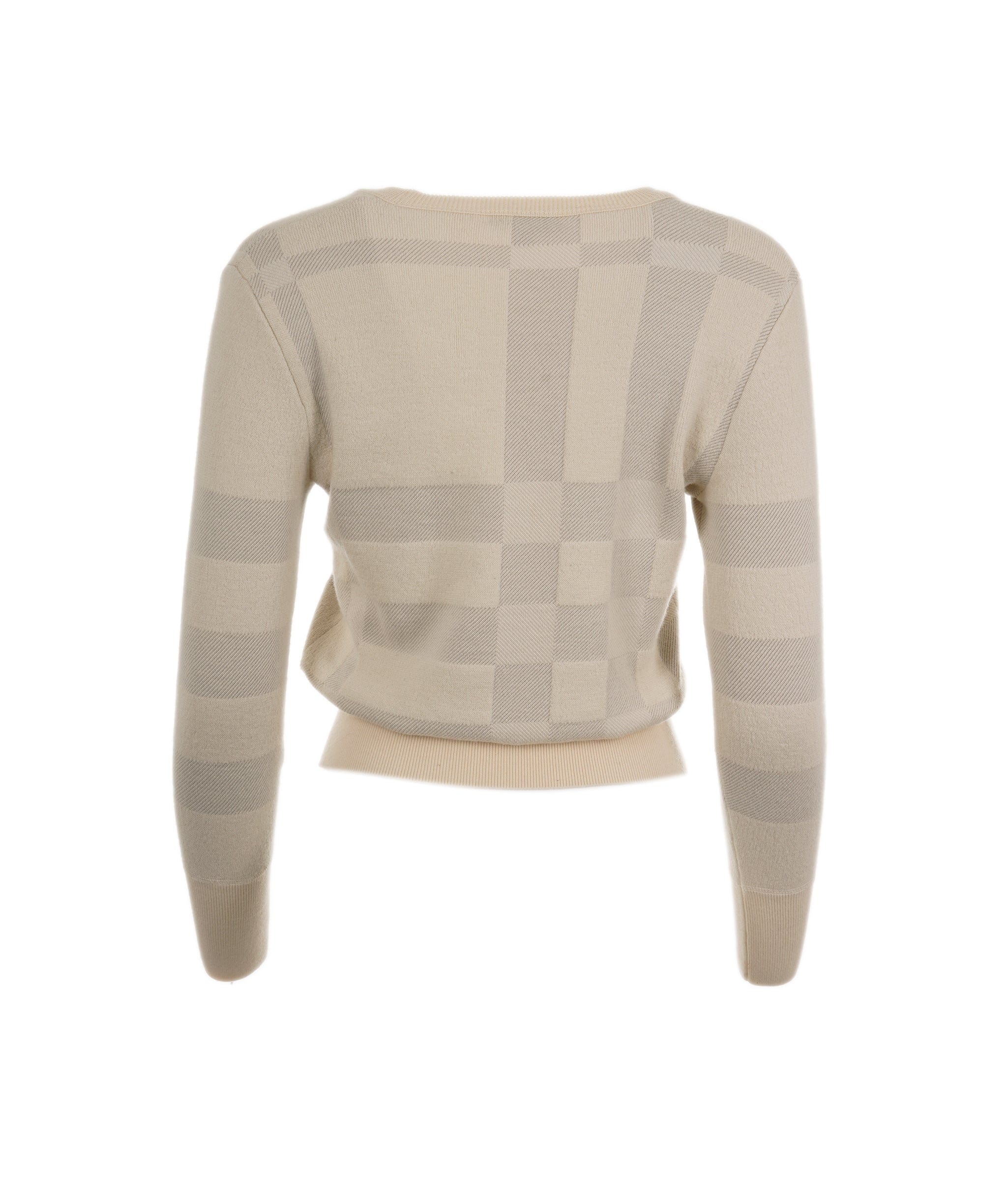 Burberry Burberry Cream Crewneck Jumper ALL0454