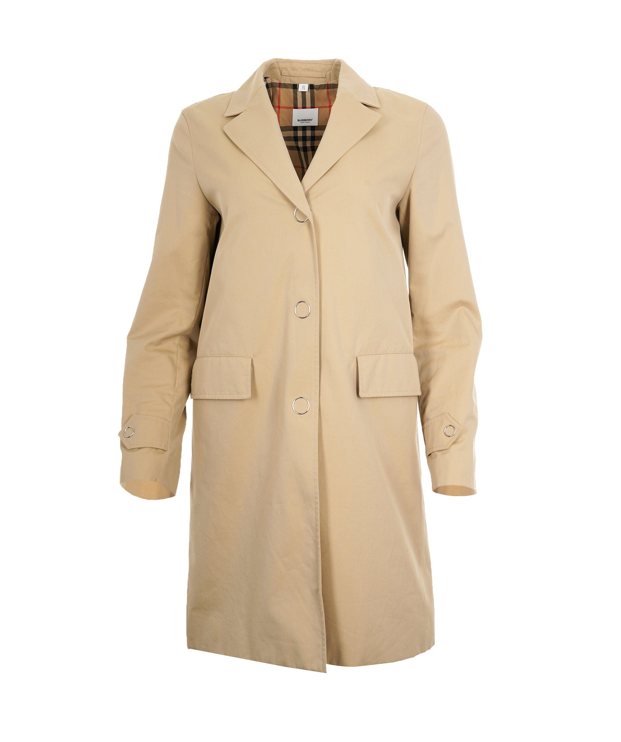 Burberry Burberry Single Breasted Coat Size UK 6 ALC0922