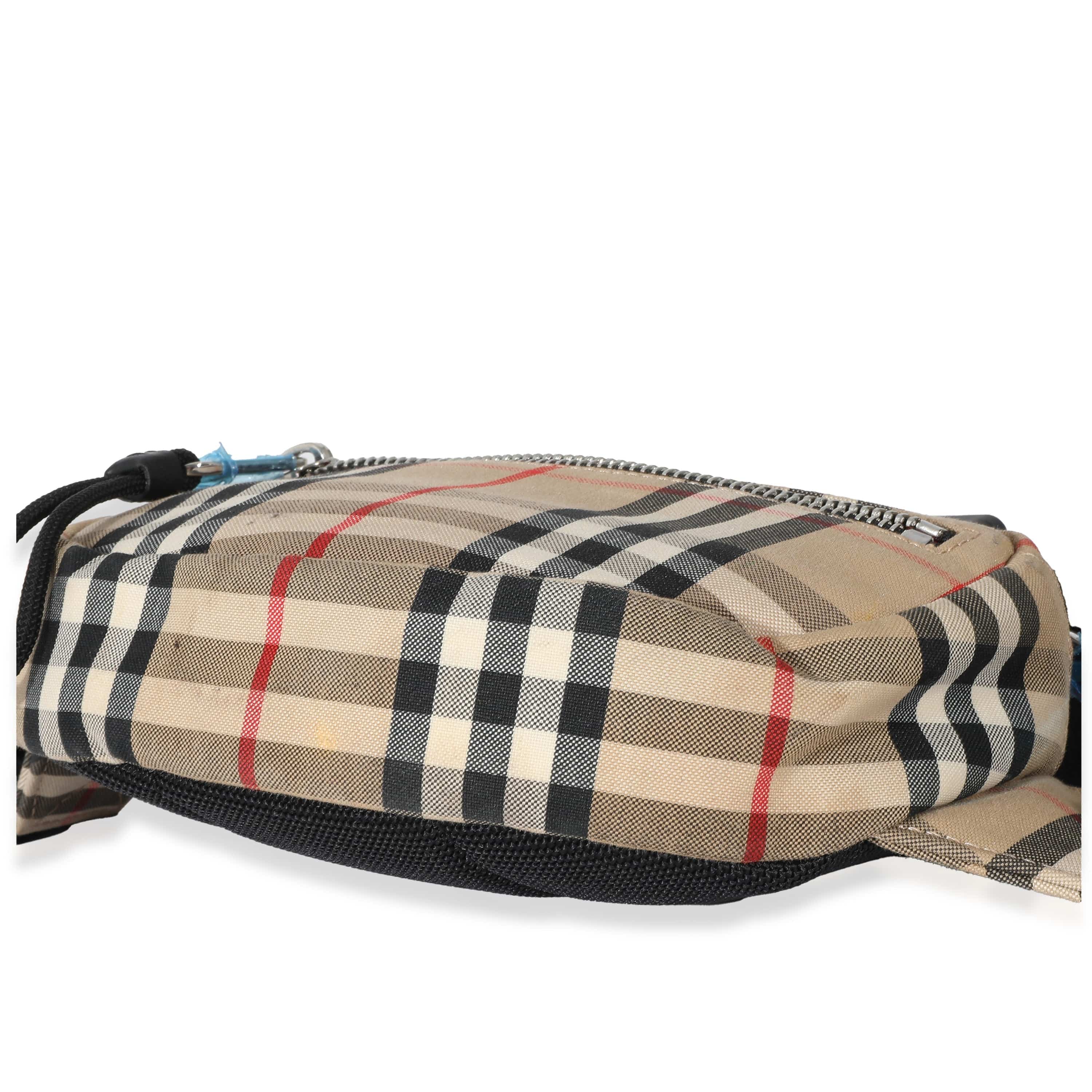 Burberry Burberry Small Vintage Check Cannon Bum Bag