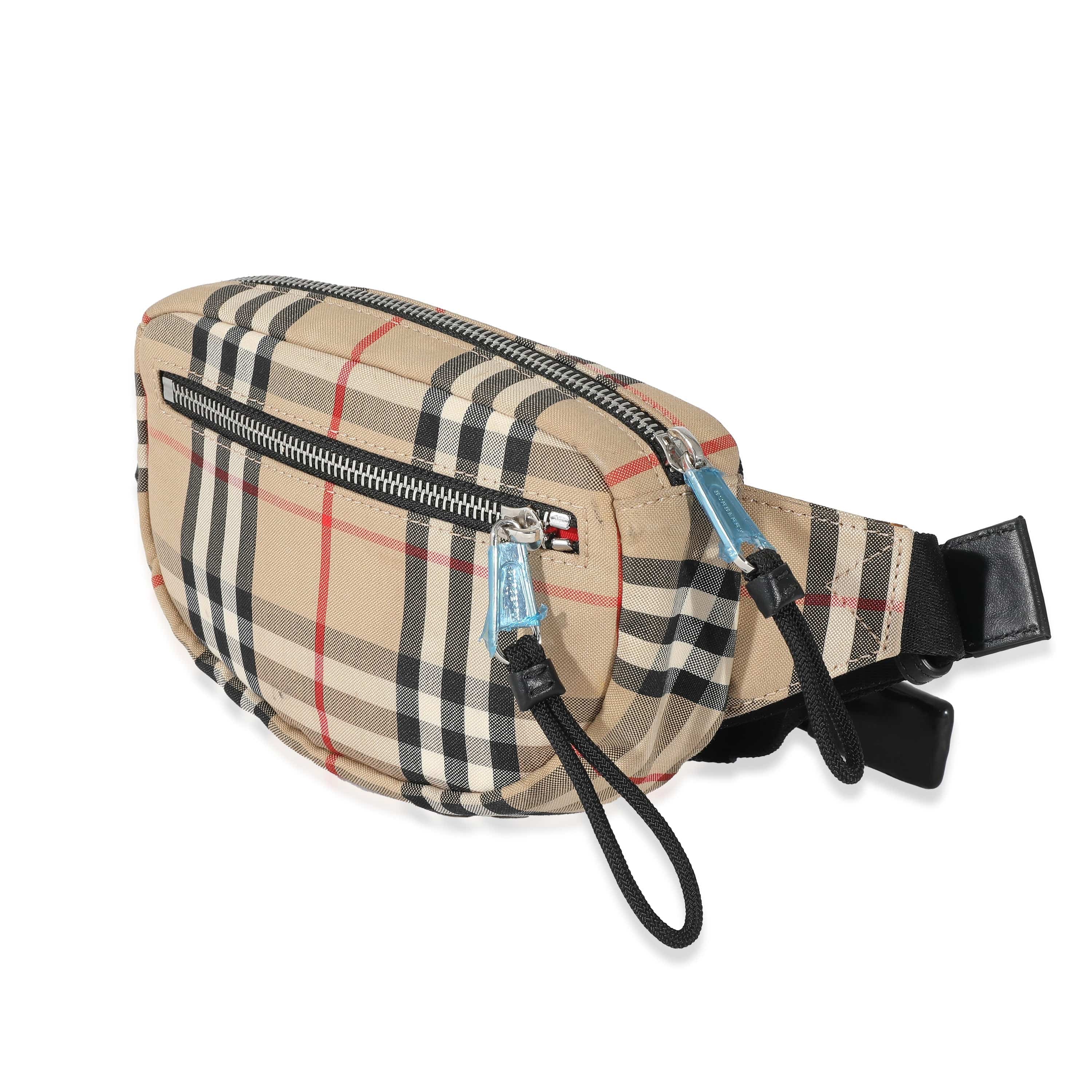 Burberry Burberry Small Vintage Check Cannon Bum Bag