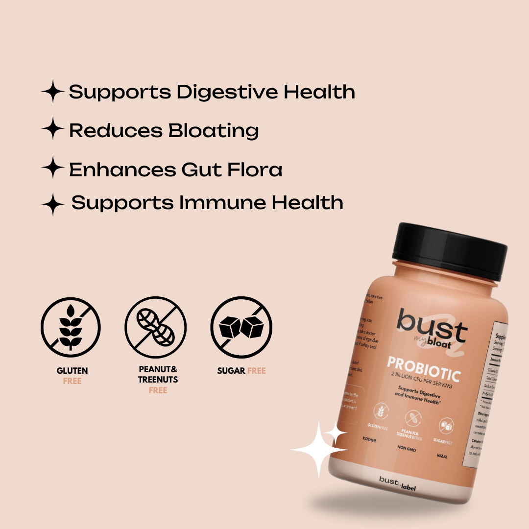 Bust The Label BUST MY BLOAT - PROBIOTICS