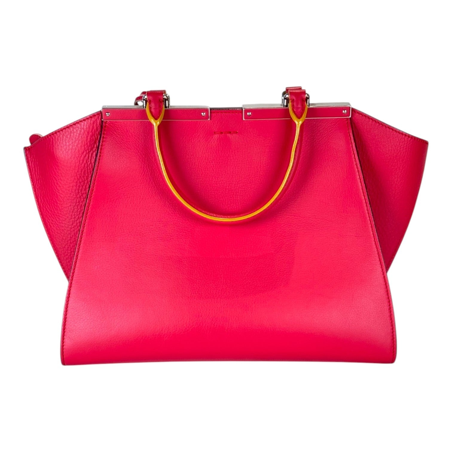 Fendi Red 3 Jours Tote Bag