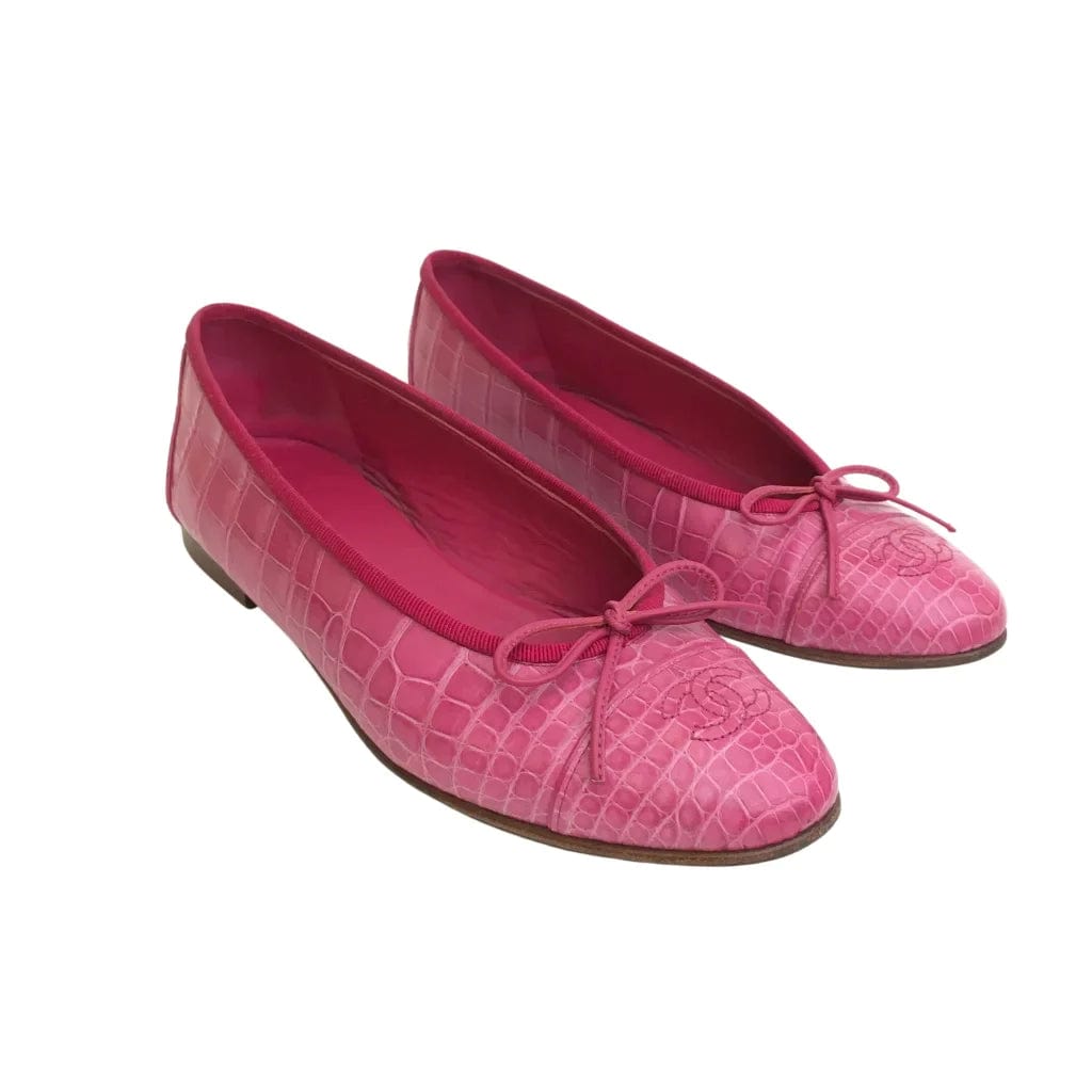 Canada Chanel Ballerina Flats Sz 39