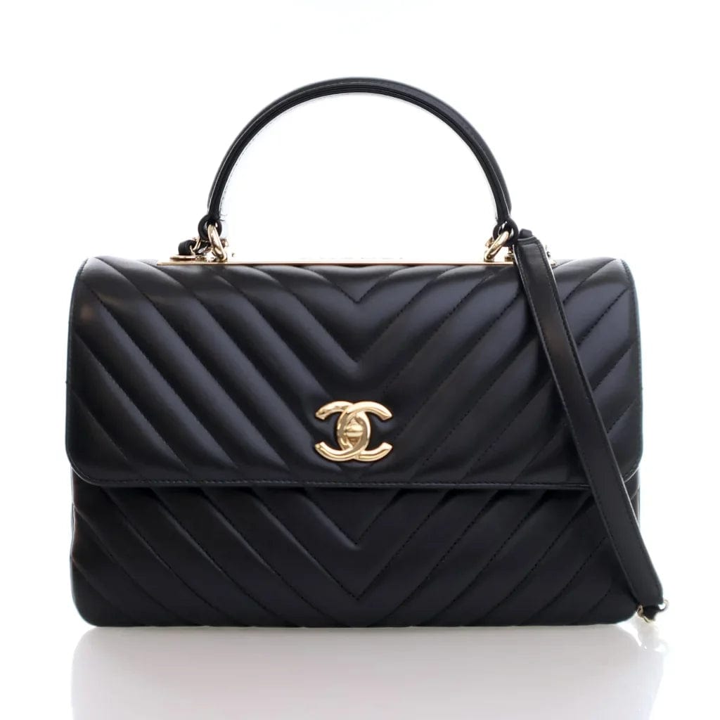 CANADA Chanel Trendy CC Black Lambskin