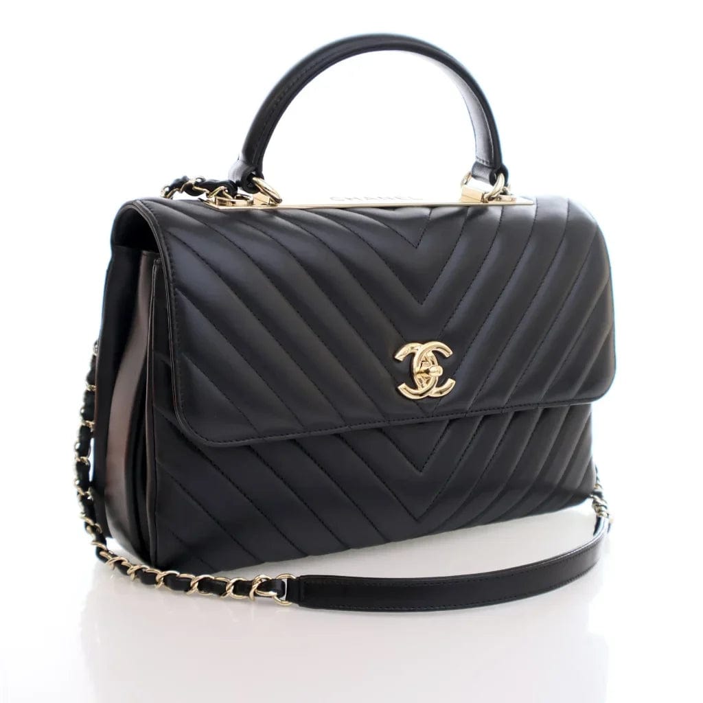 CANADA Chanel Trendy CC Black Lambskin