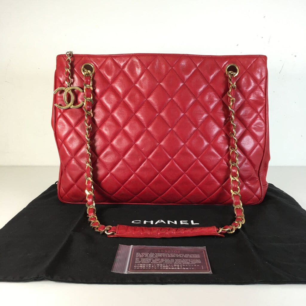 Canada Chanel Vintage Shopping Tote