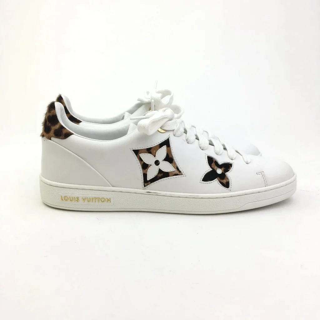 Canada Louis Vuitton Frontrow Leopard Sneakers Sz 37.5