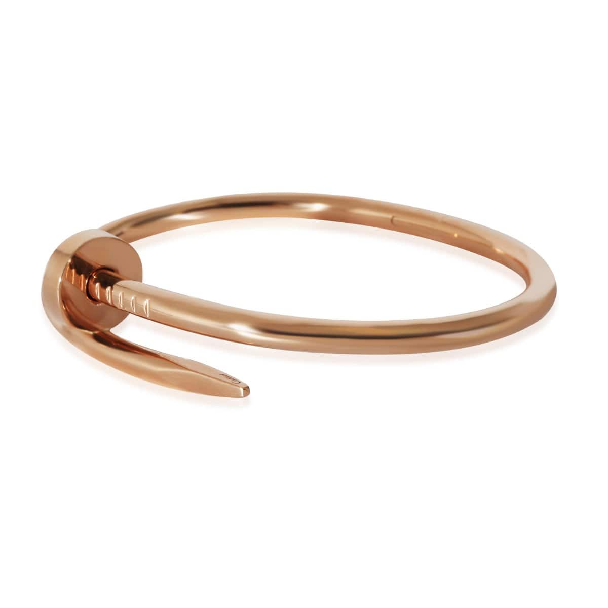 134273, Cartier Juste Un Clou in 18k Rose Gold, size 16