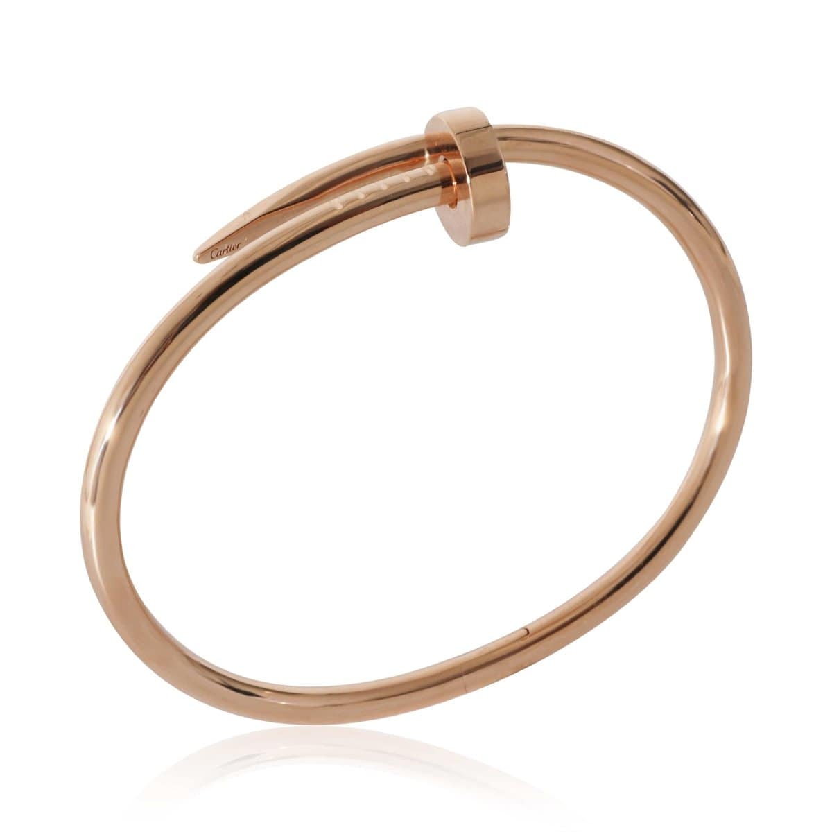 134273, Cartier Juste Un Clou in 18k Rose Gold, size 16