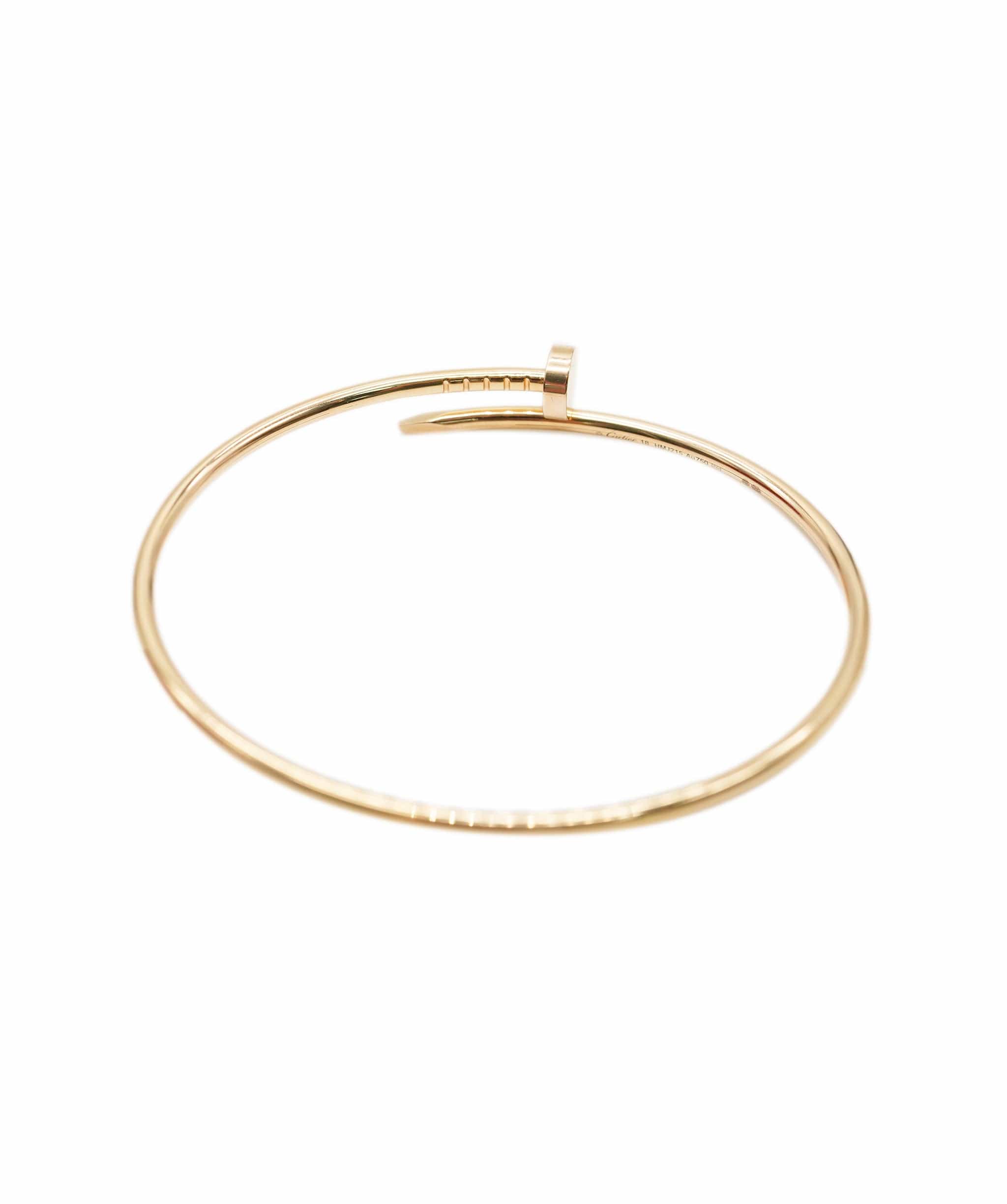 Cartier Cartier Juste un Clou rose gold size 18 bracelet  ALC0796