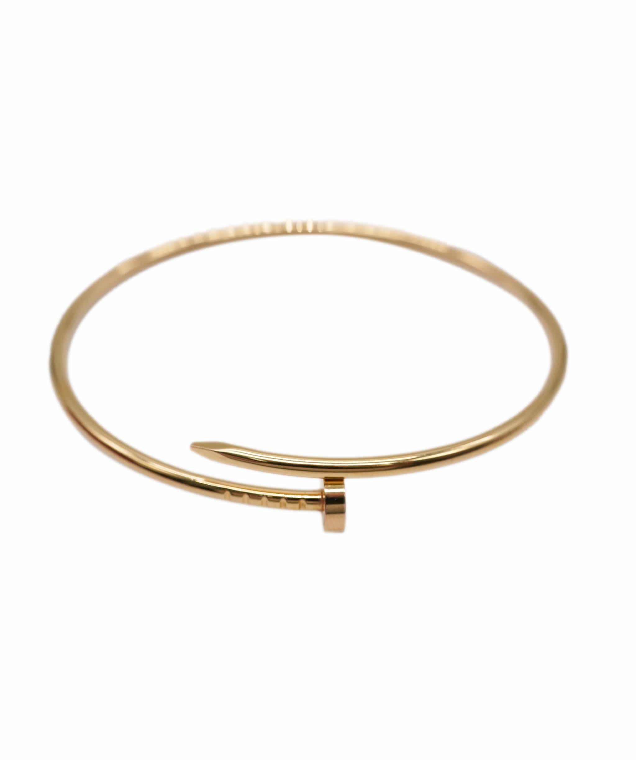 Cartier Cartier Juste un Clou rose gold size 18 bracelet  ALC0796