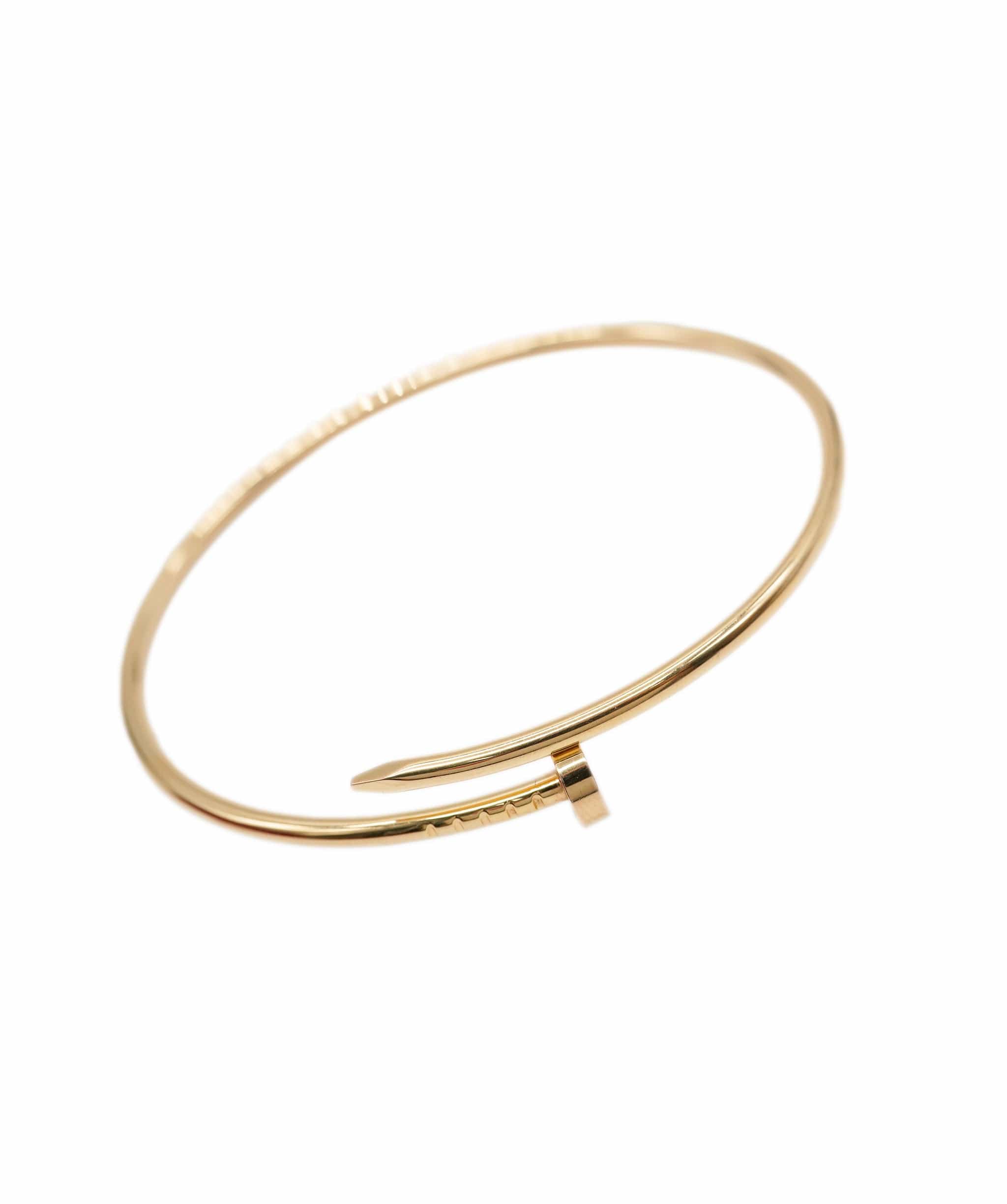 Cartier Cartier Juste un Clou rose gold size 18 bracelet  ALC0796