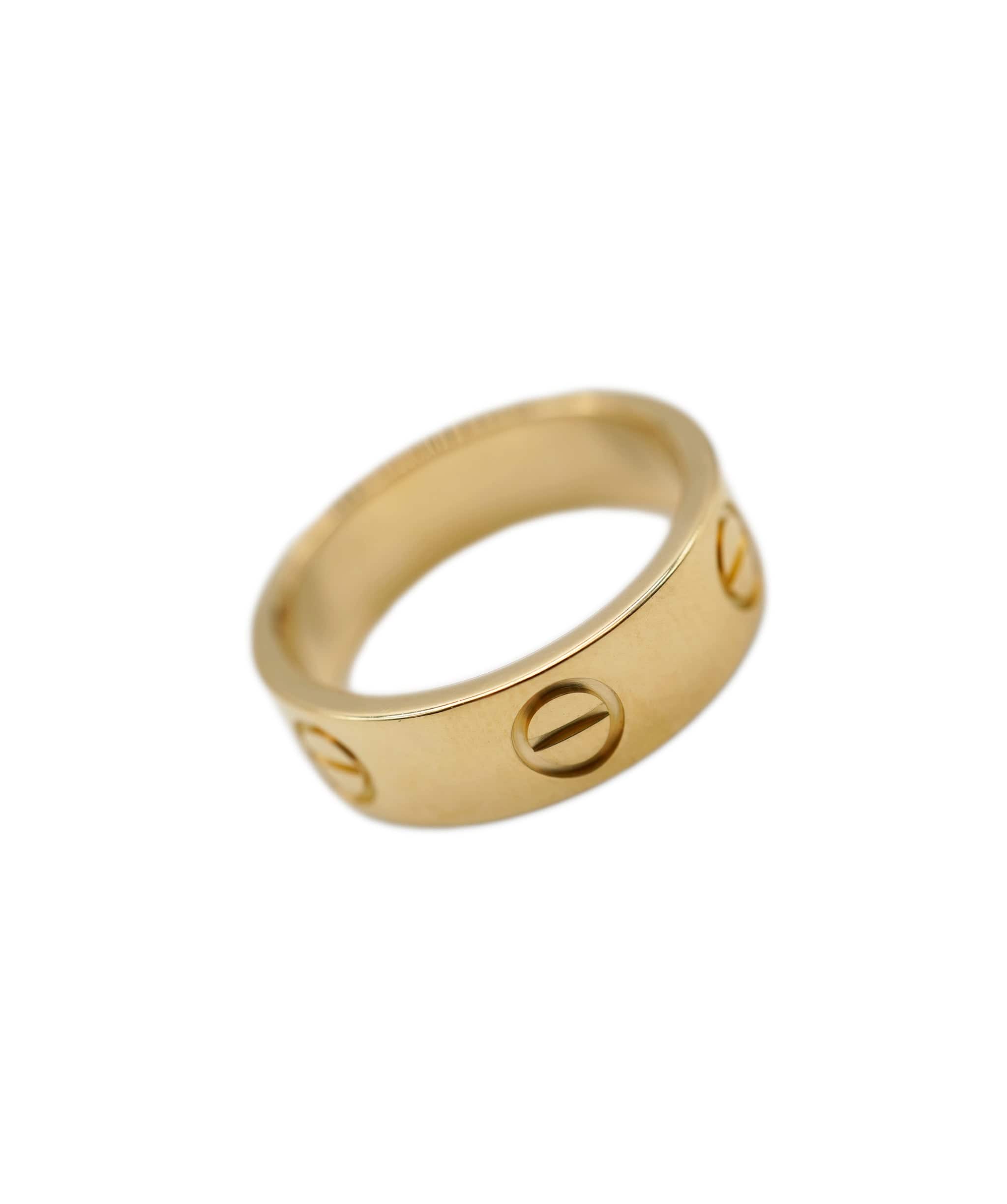 Cartier Cartier love ring yellow gold 50 ASC1812