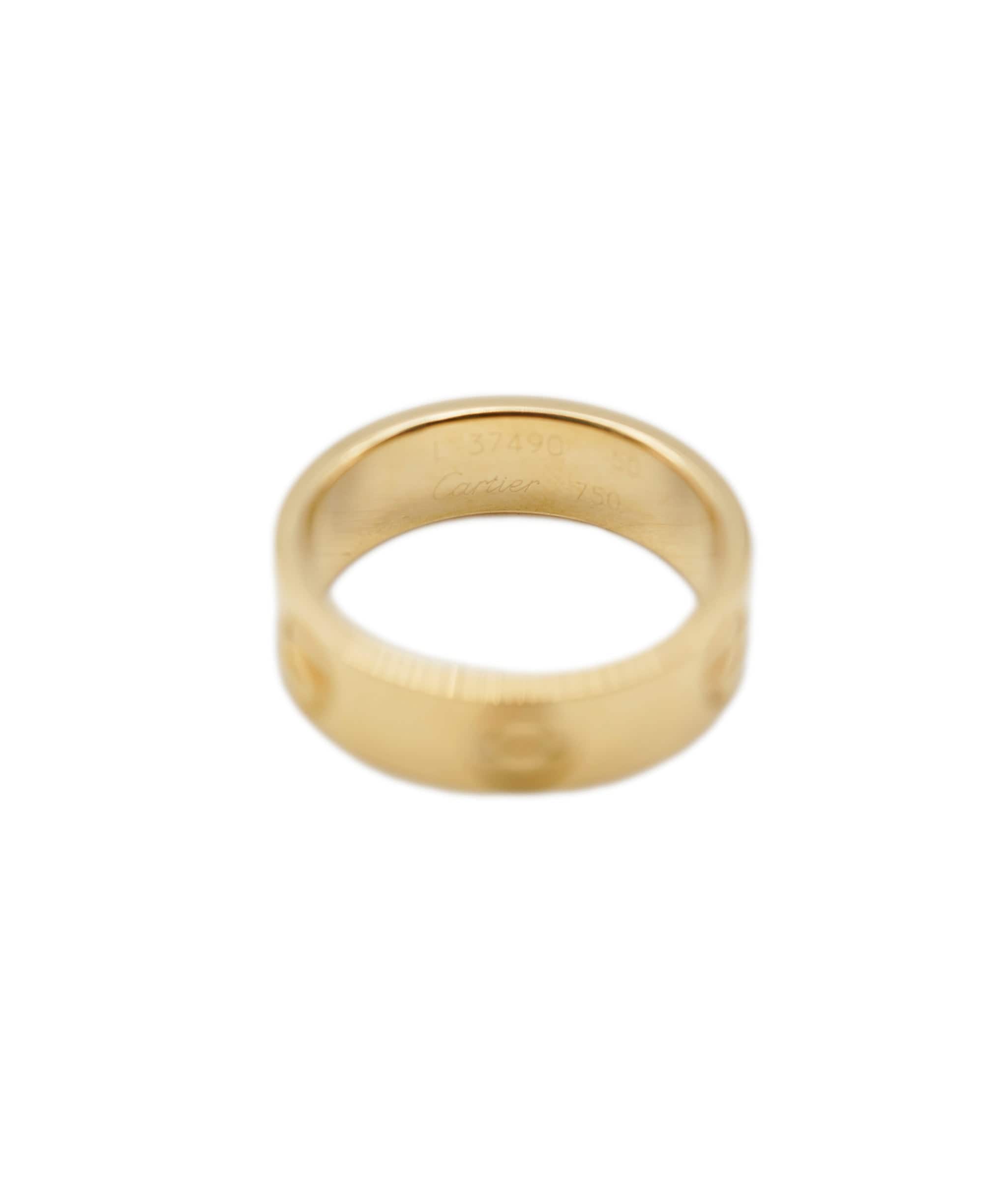 Cartier Cartier love ring yellow gold 50 ASC1812