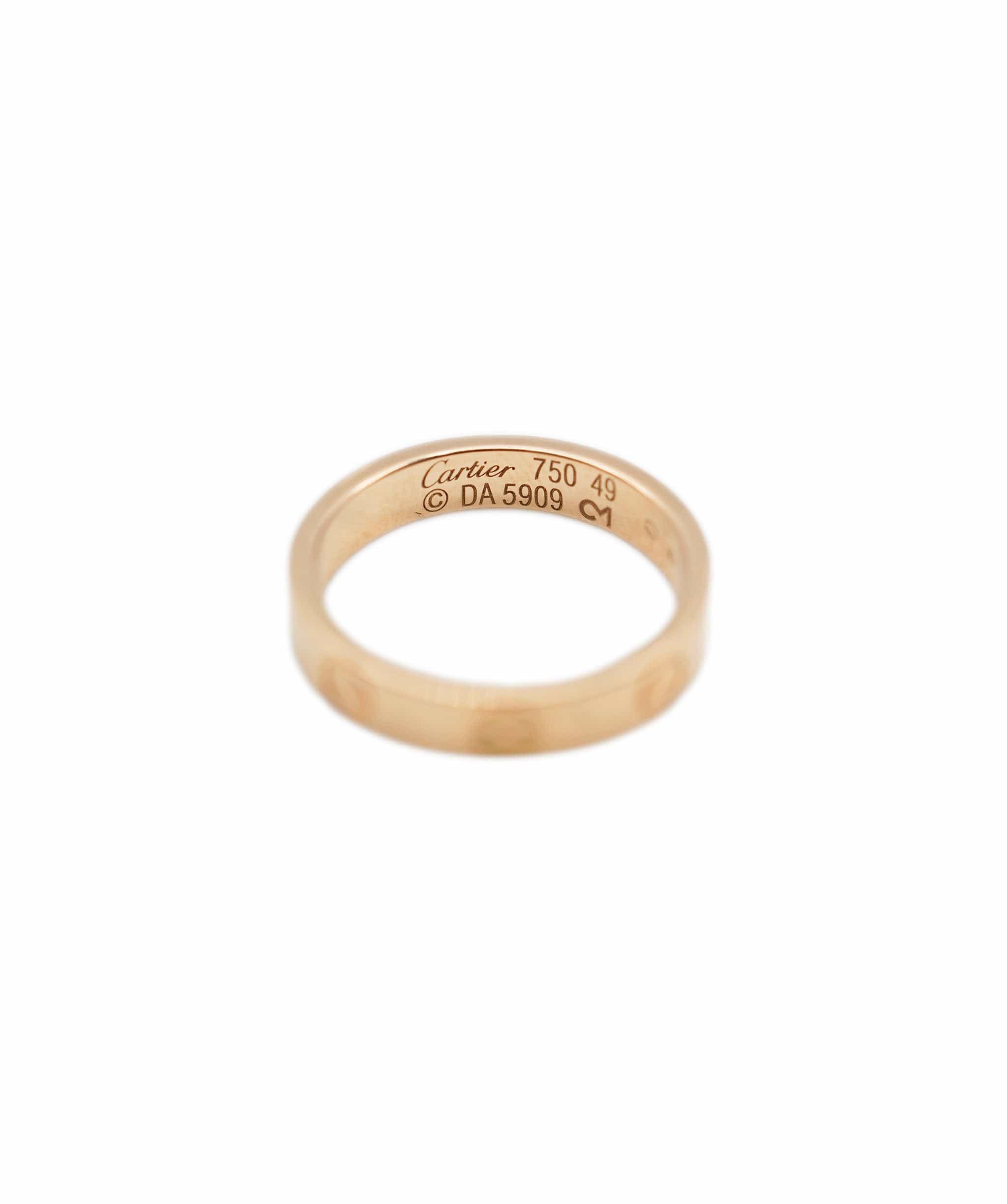 Cartier Cartier mini love ring rose gold size 49 - ASC1817