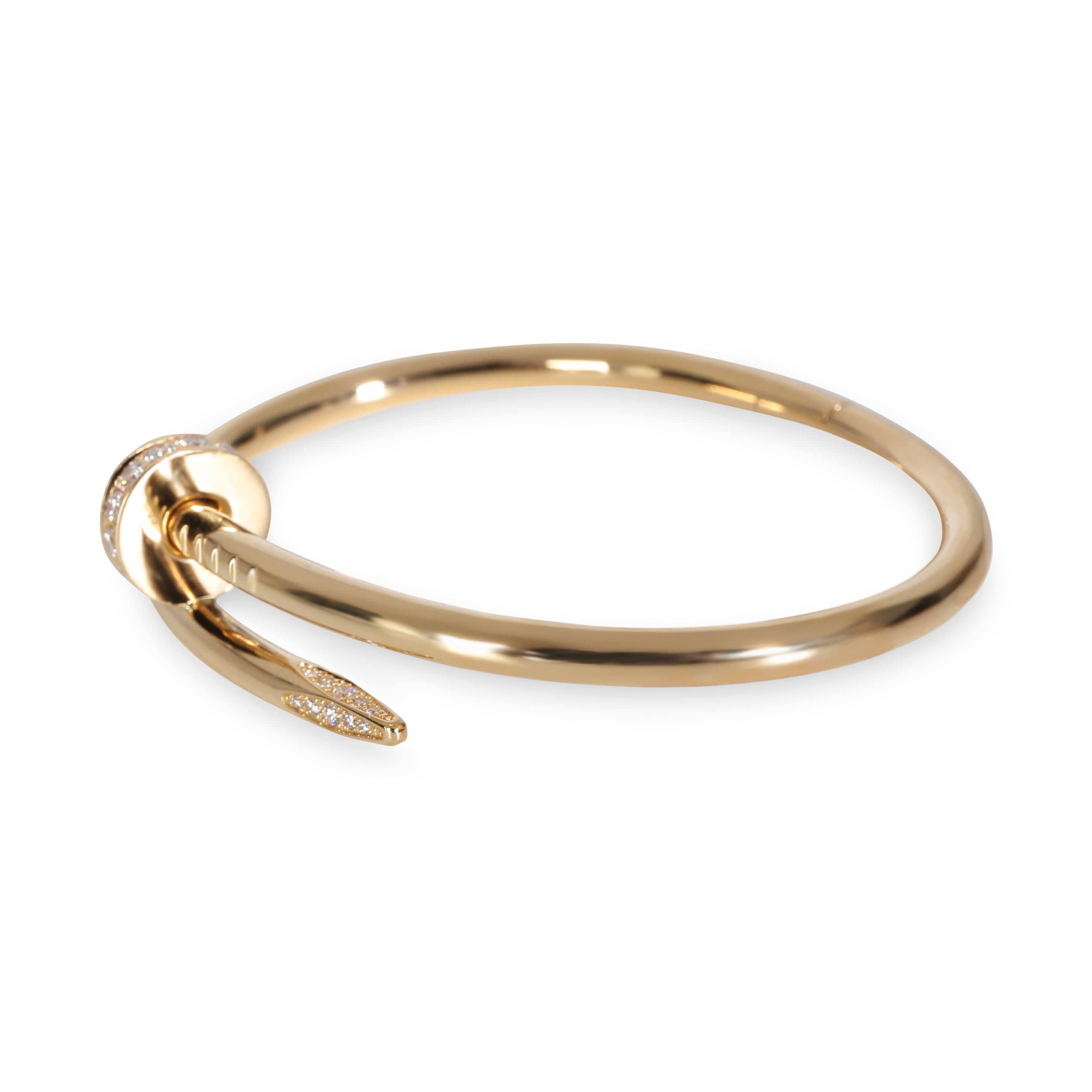 Cartier Cartier Juste Un Clou Bracelet (Yellow Gold, Diamonds)