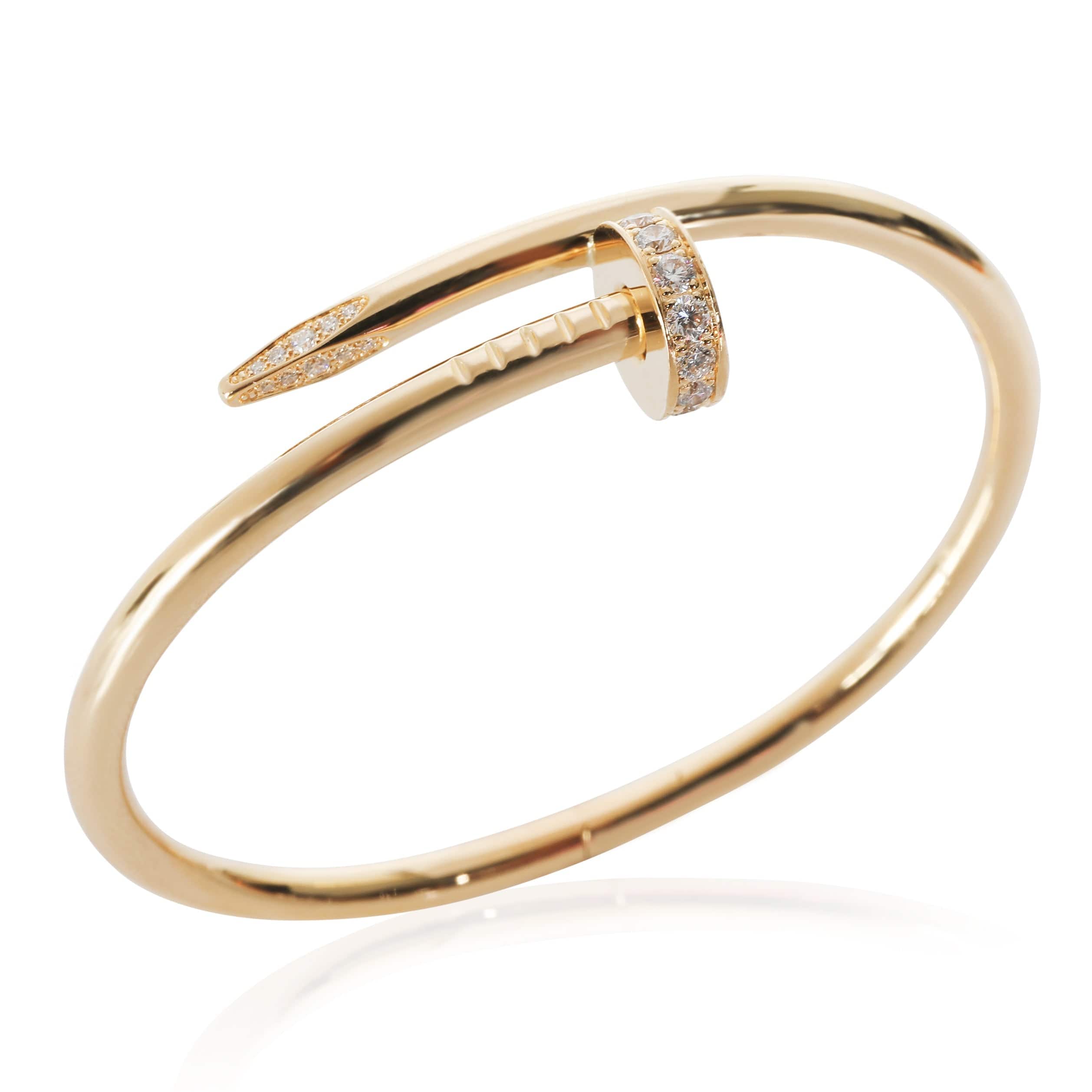 Cartier Cartier Juste Un Clou Bracelet (Yellow Gold, Diamonds)