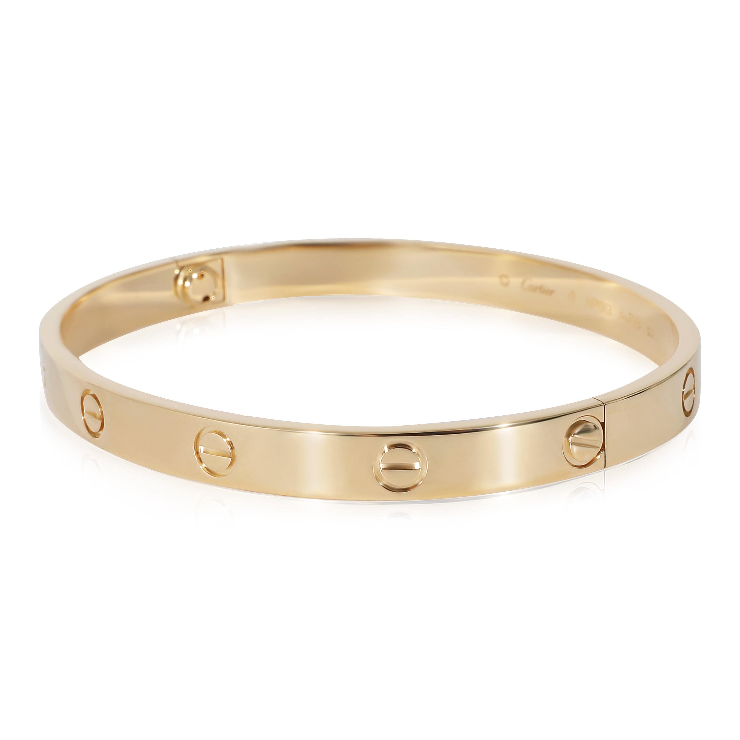 Cartier Cartier Love Bracelet In 18K Yellow Gold, Size 19