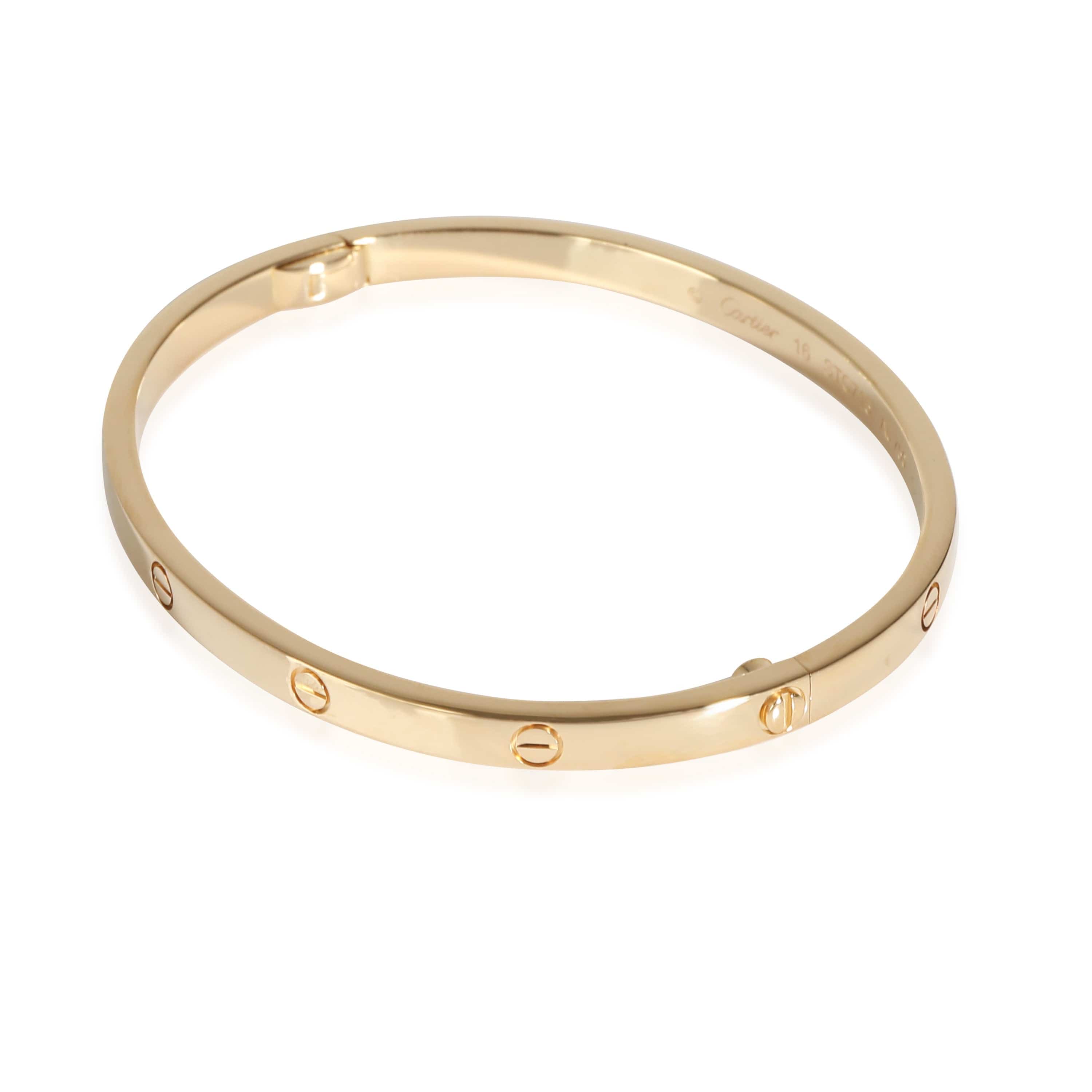 Cartier Cartier Love Bracelet, Small Model (Yellow Gold)