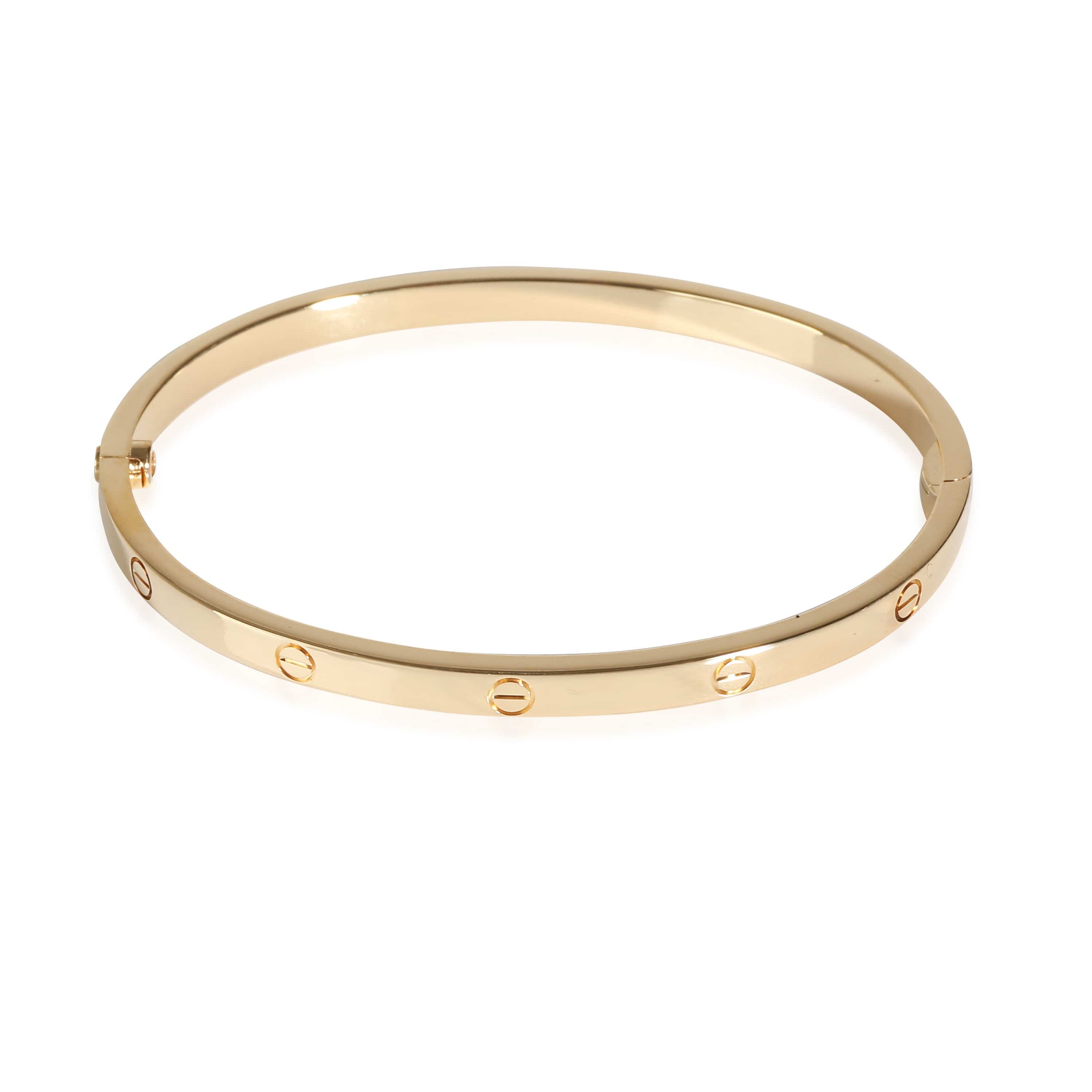 Cartier Cartier Love Bracelet, Small Model (Yellow Gold)