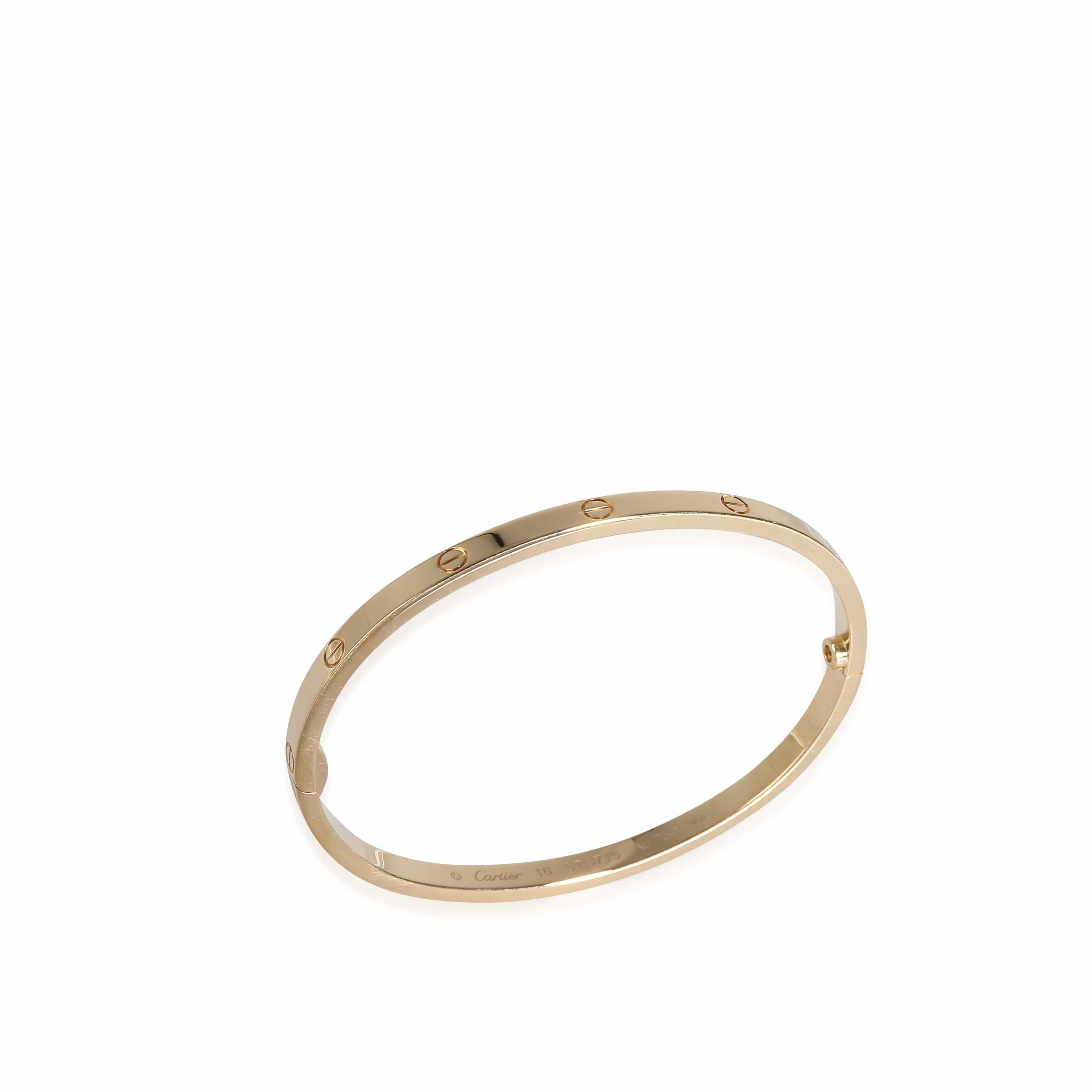 Cartier Cartier Love Bracelet, Small Model (Yellow Gold)