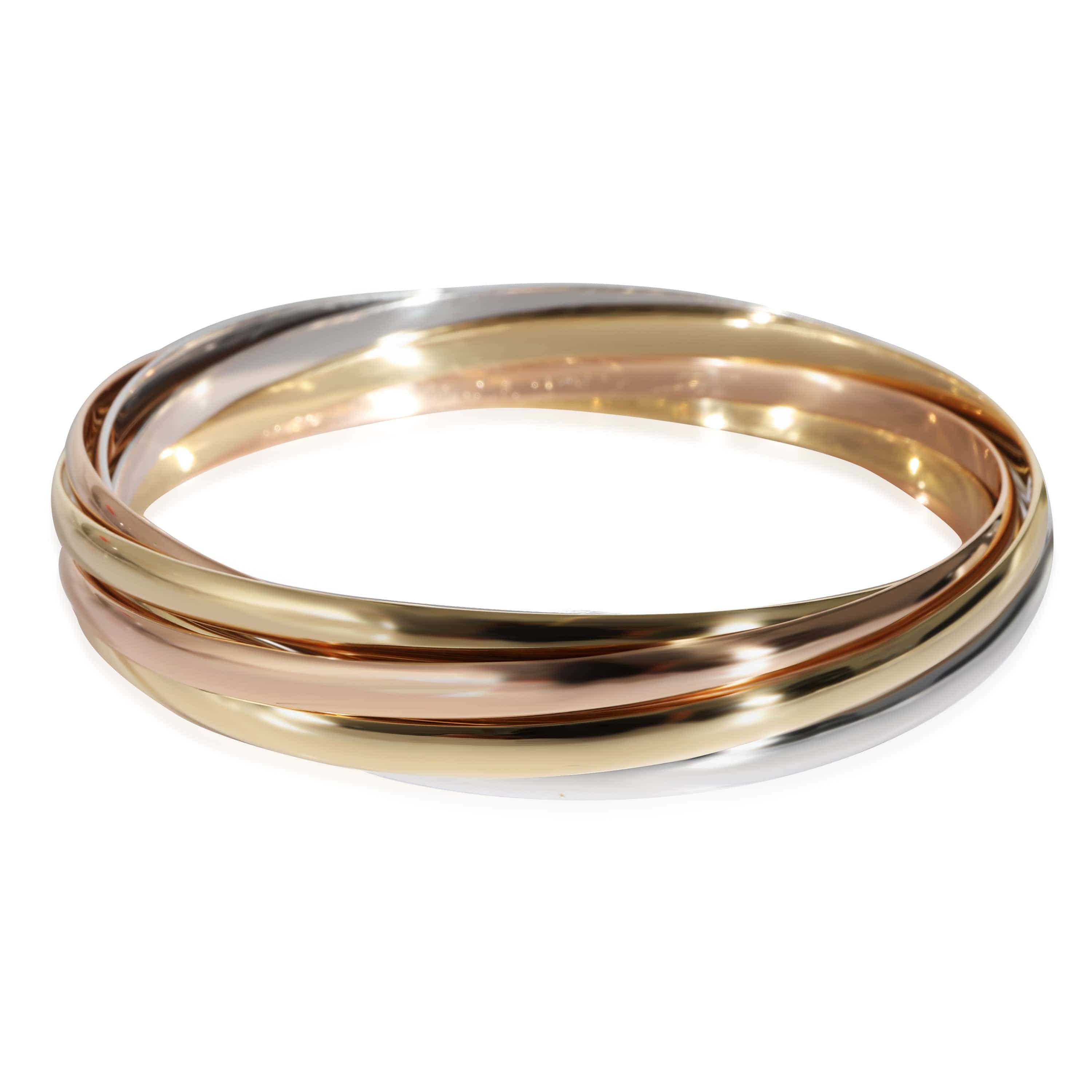 Cartier Cartier Trinity 7 Bangles Bracelet in 18k 3 Tone Gold