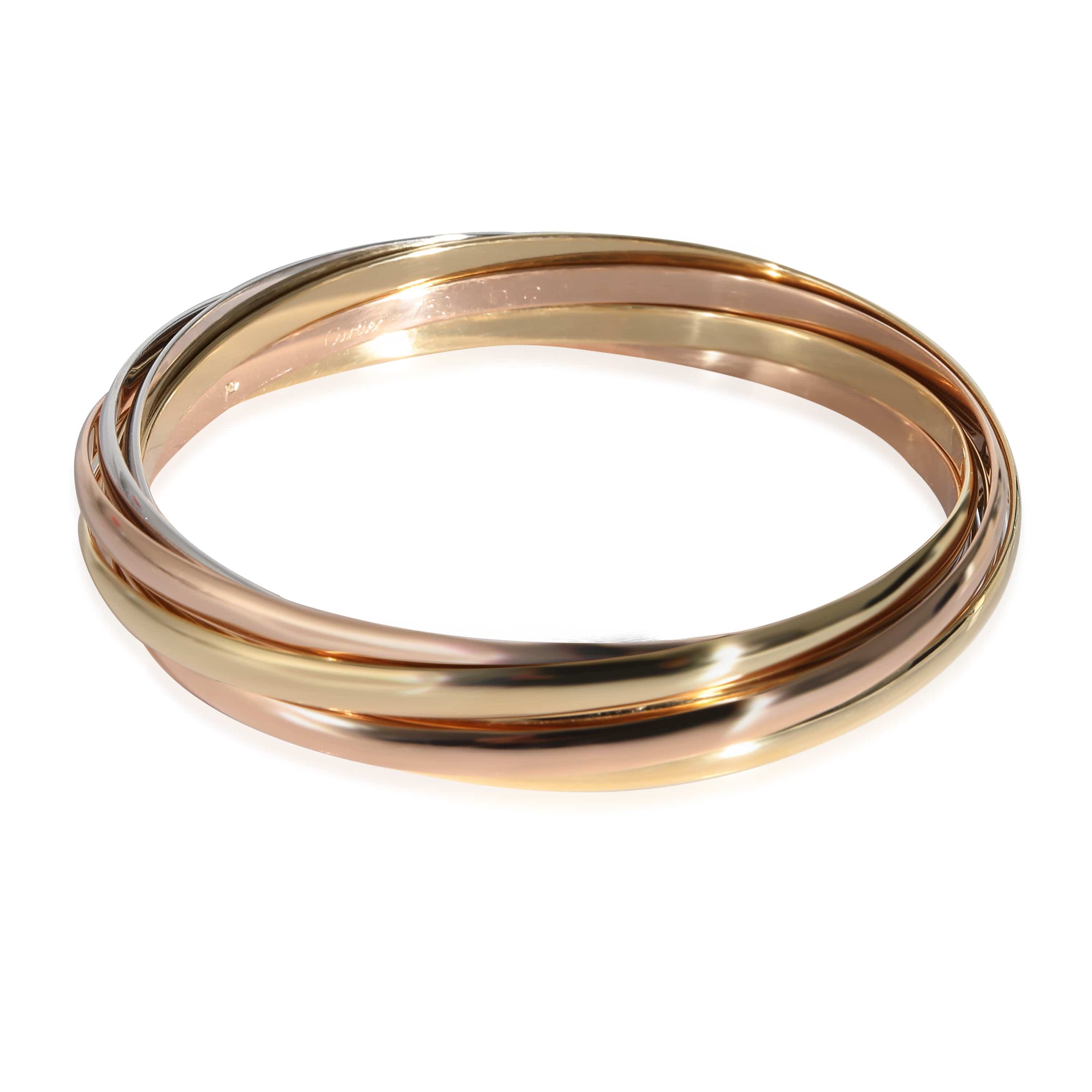 Cartier Cartier Trinity 7 Bangles Bracelet in 18k 3 Tone Gold