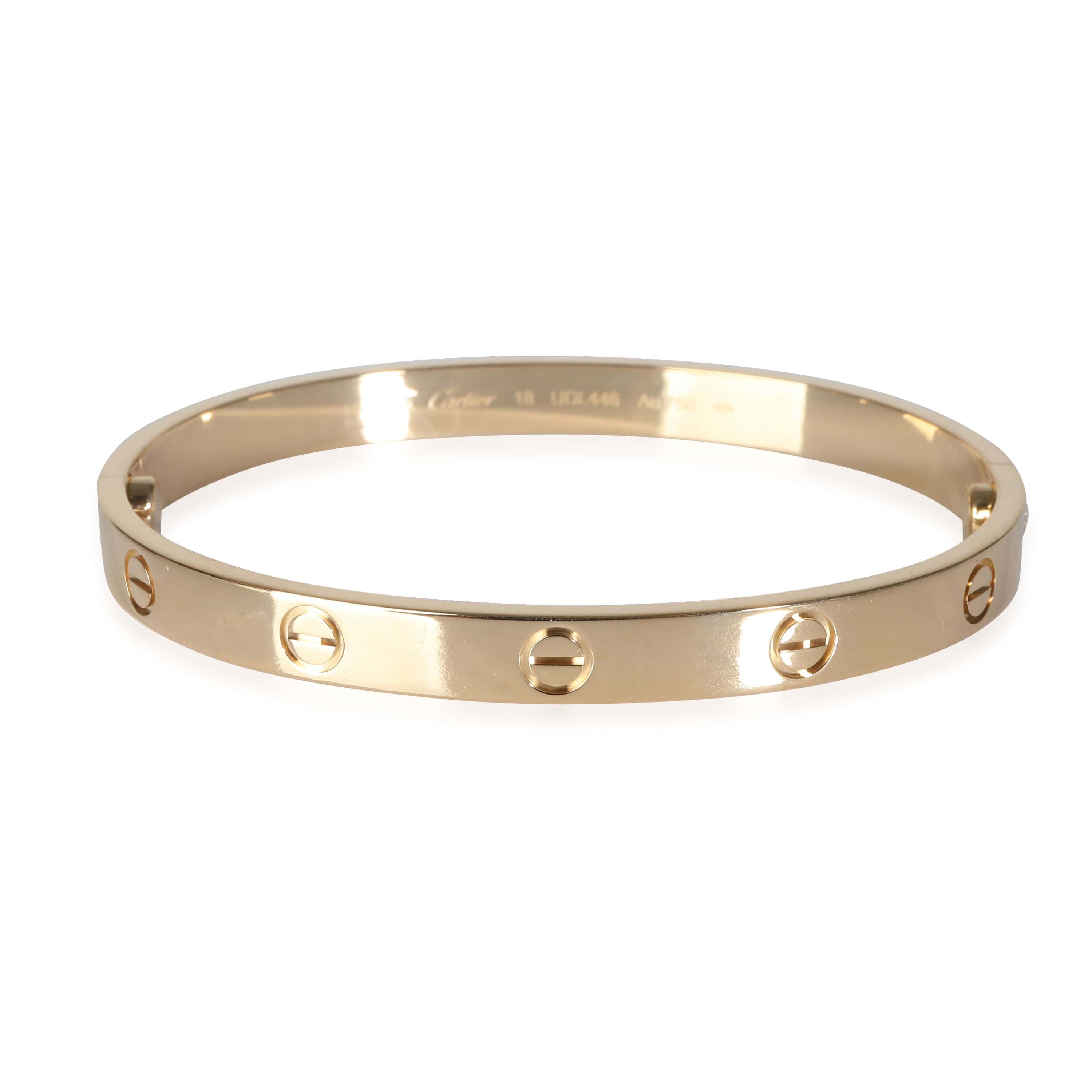 Cartier Love Bracelet (Yellow Gold)