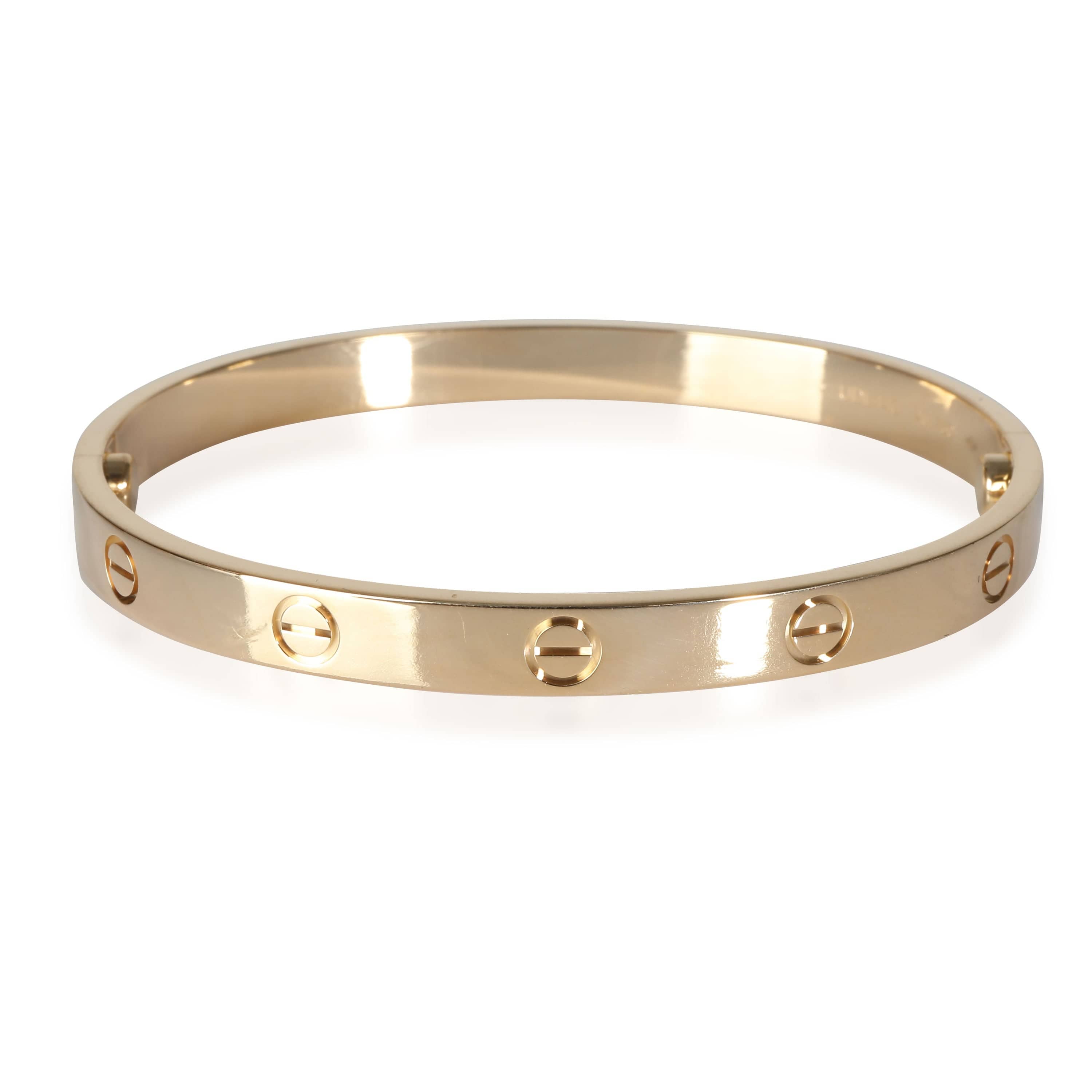 Cartier Love Bracelet (Yellow Gold)