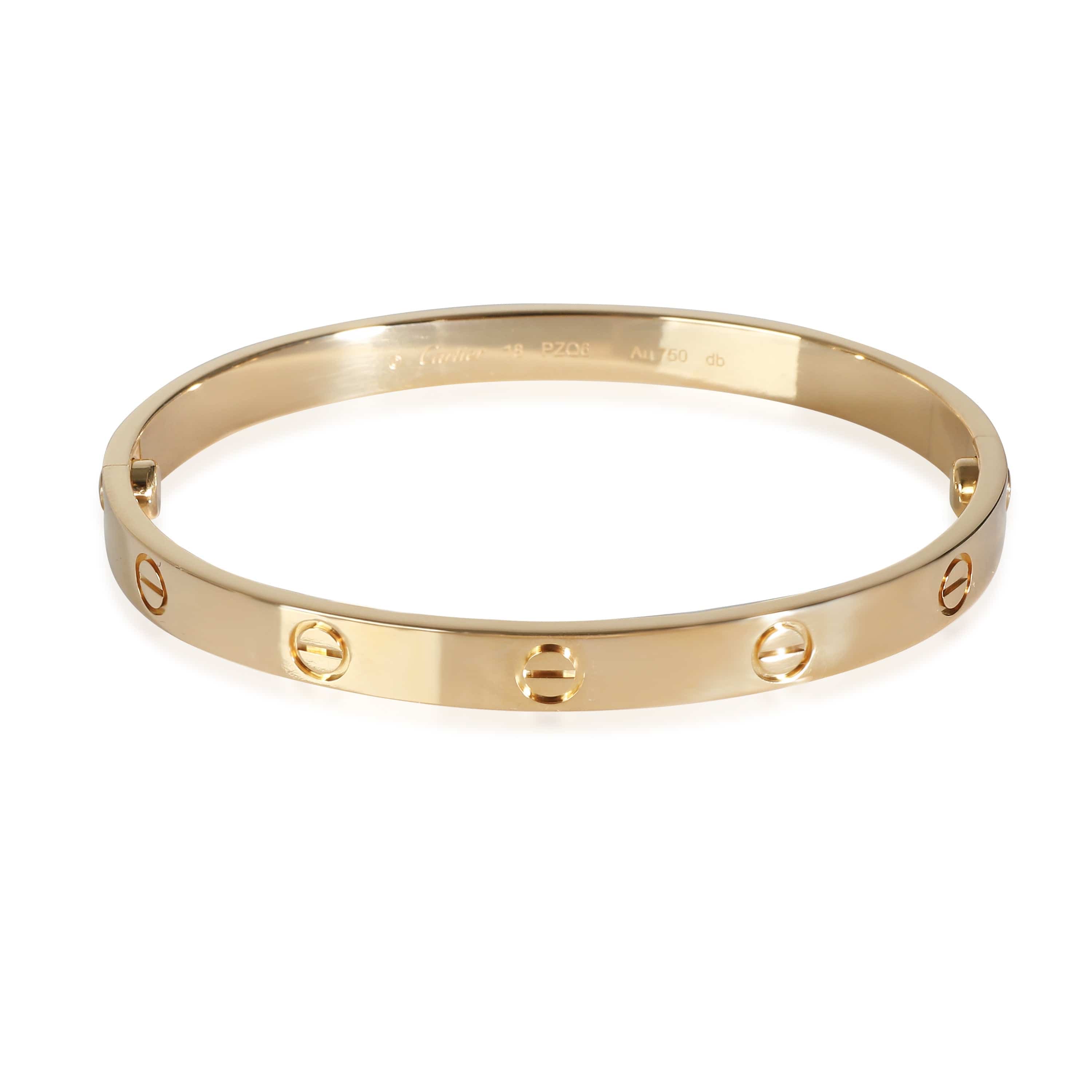 Cartier Love Bracelet (Yellow Gold)