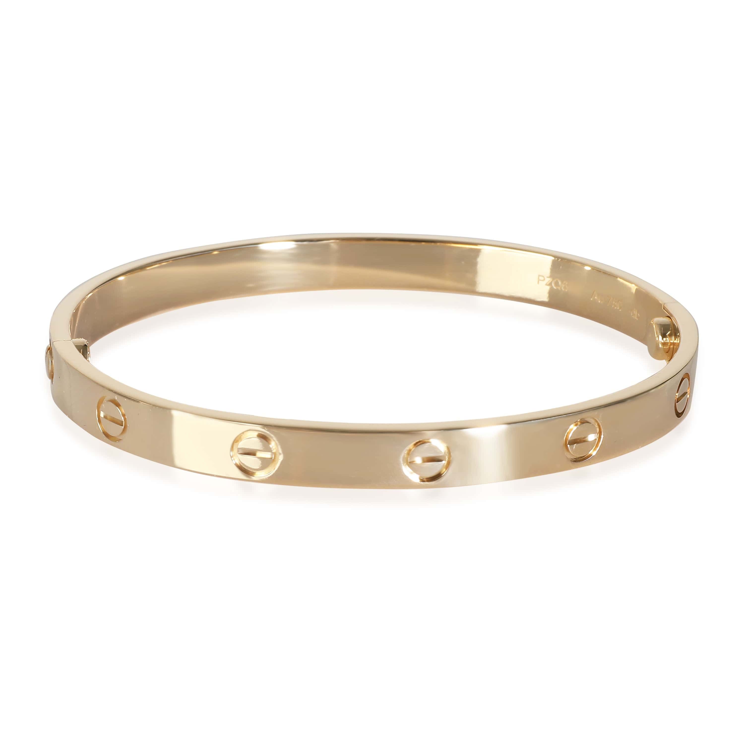 Cartier Love Bracelet (Yellow Gold)