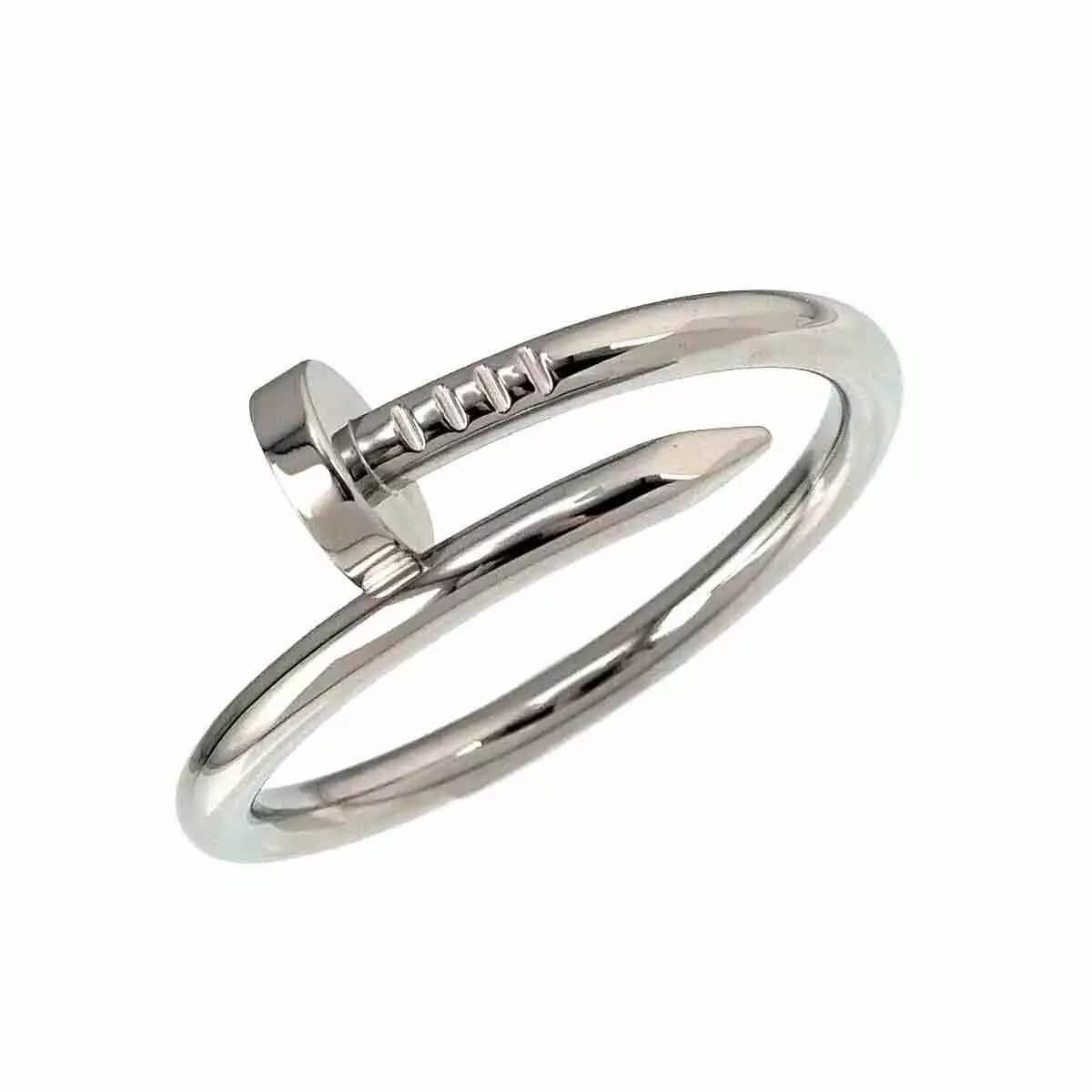 Cartier Cartier Juste Un Clou Ring 18K White Gold 750 #72 13.75(US) 90245420