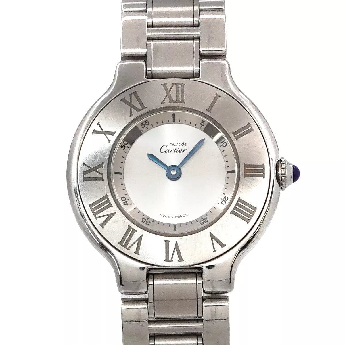 CARTIER Cartier Must 21 W10109T2 Quartz Silver Dial Ladies Watch 90252961