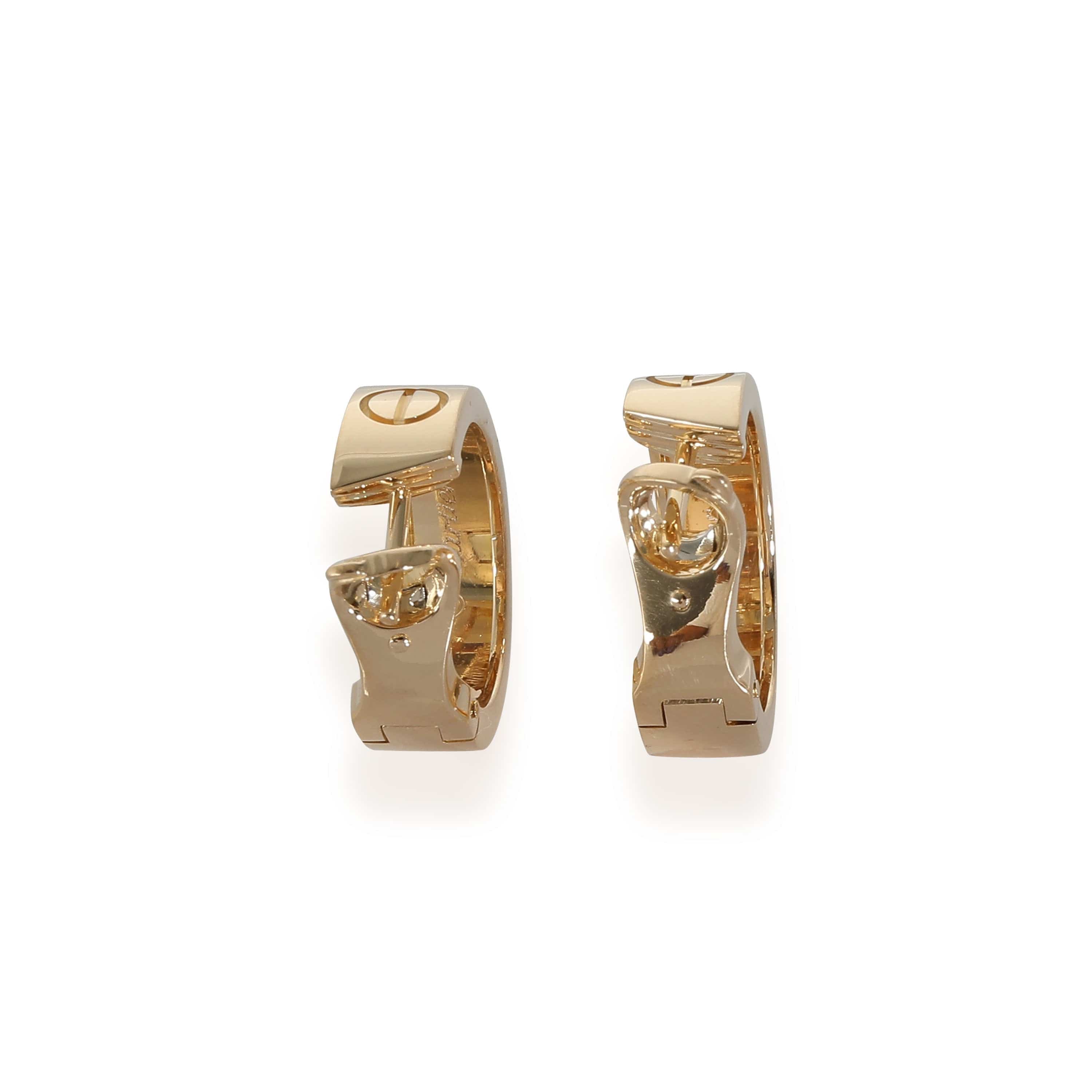 Cartier Cartier Love Earrings (Yellow Gold)